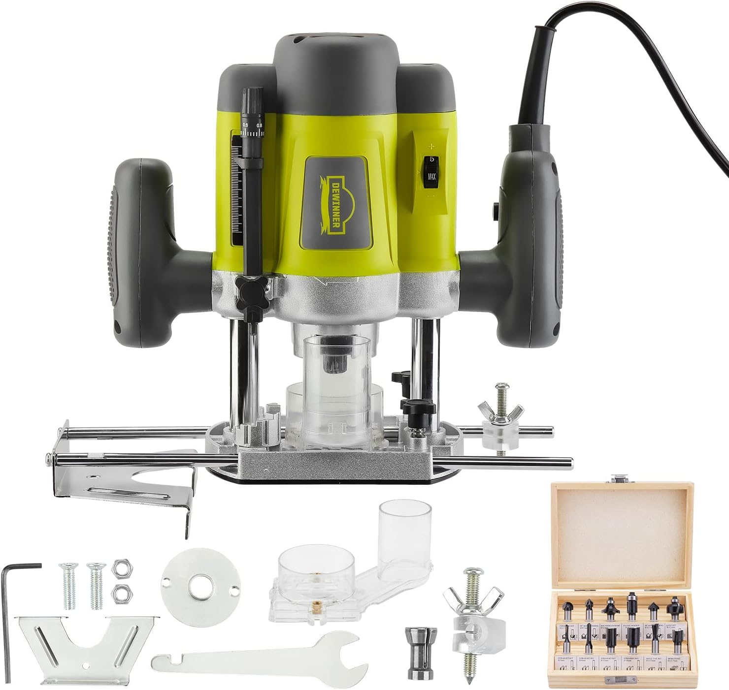 Dewinner Fresatrice Verticale con Set 12 Frese - immagine 1