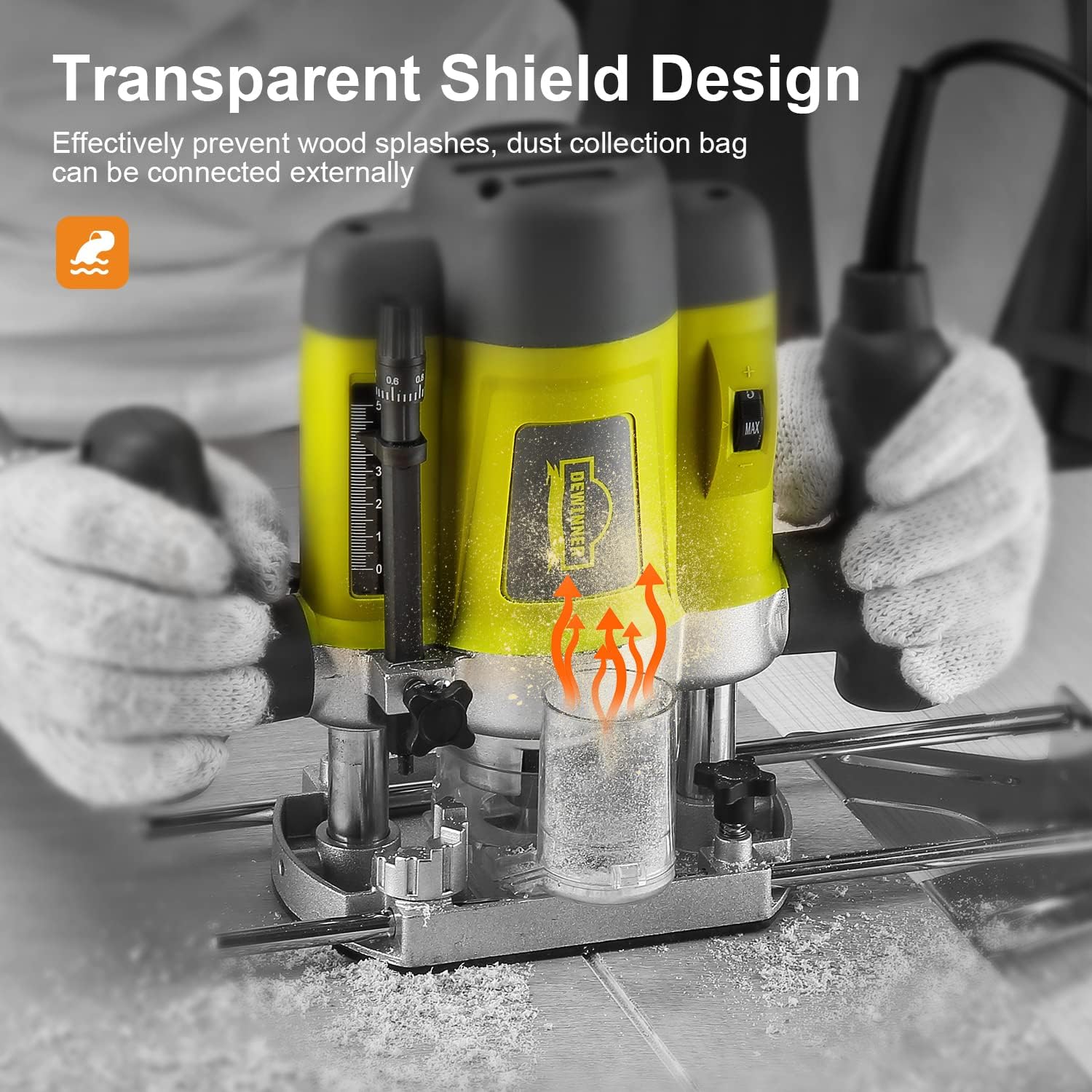 Dewinner Fresatrice Verticale con Set 12 Frese - immagine 2