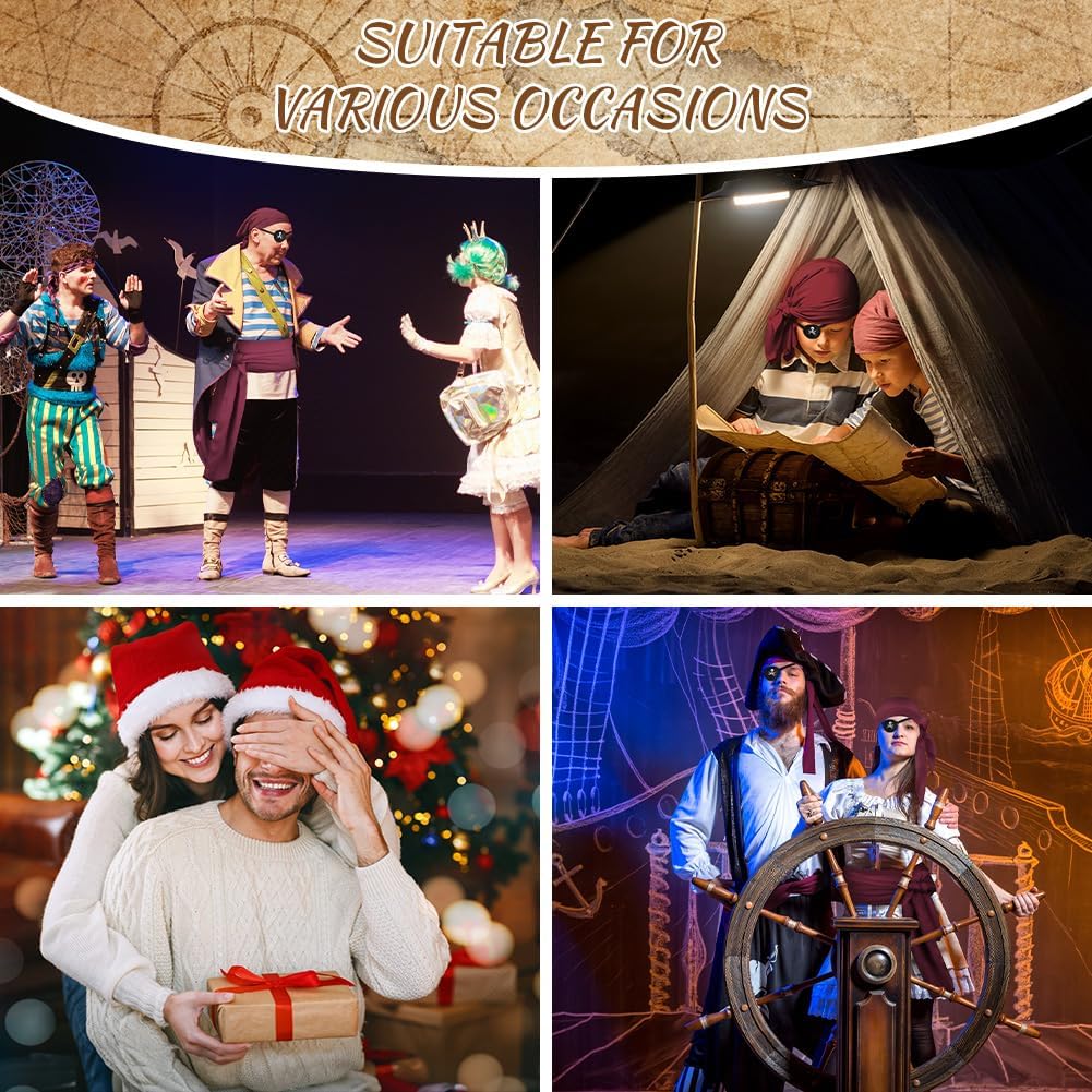 Kit Accessori Pirata - Capitano Pirata - immagine 7