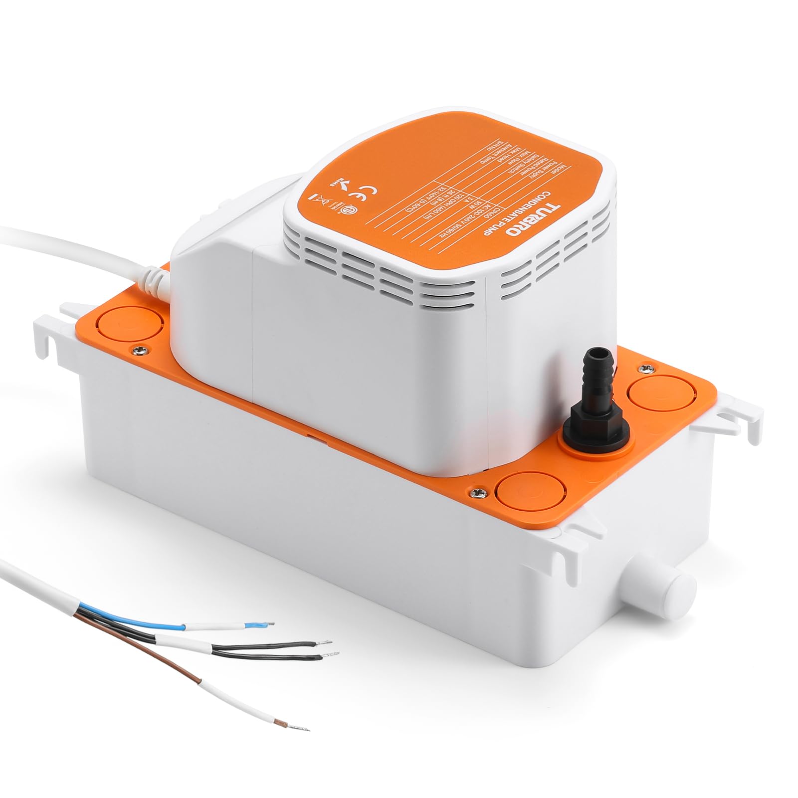 Turbro Pompa a Condensa 454 l/h 25W con Tubo 6,1m