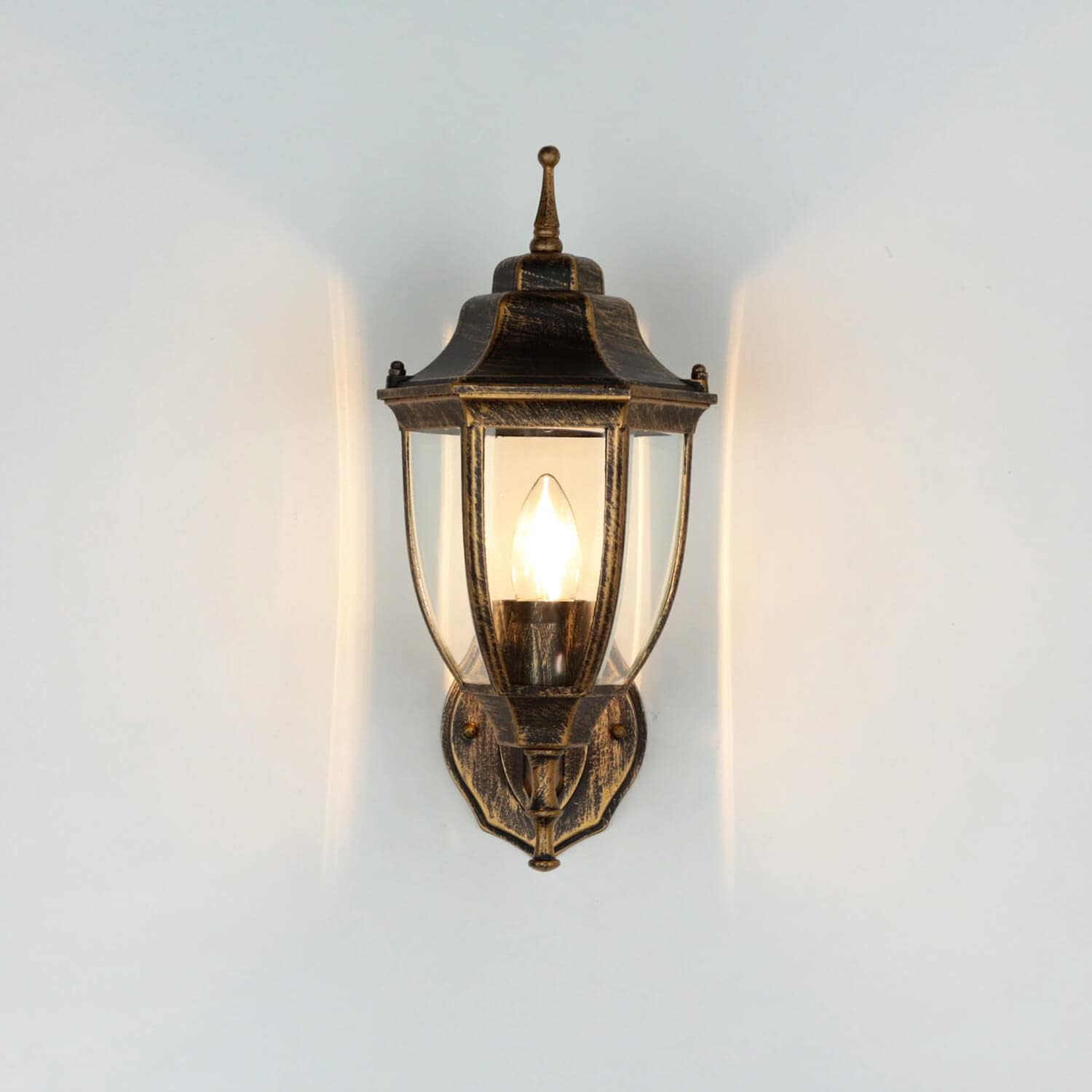 Applique per Esterni Lyon a Lanterna Antico E27 - immagine 5
