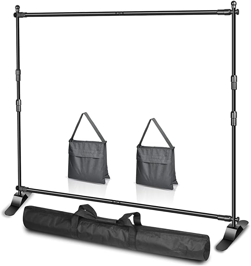 Emart Supporto per Sfondo Fotografico 3m x 2,4m - immagine 1