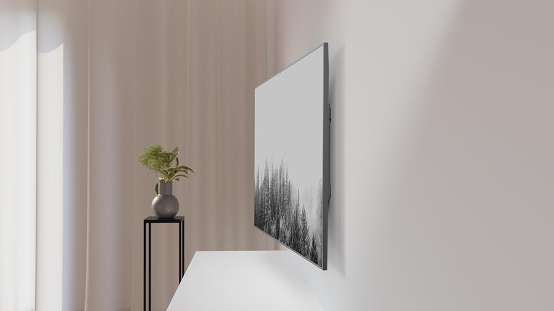 Multibrackets Push out 600 - Supporto TV da Parete 40"-86", Nero - immagine 4