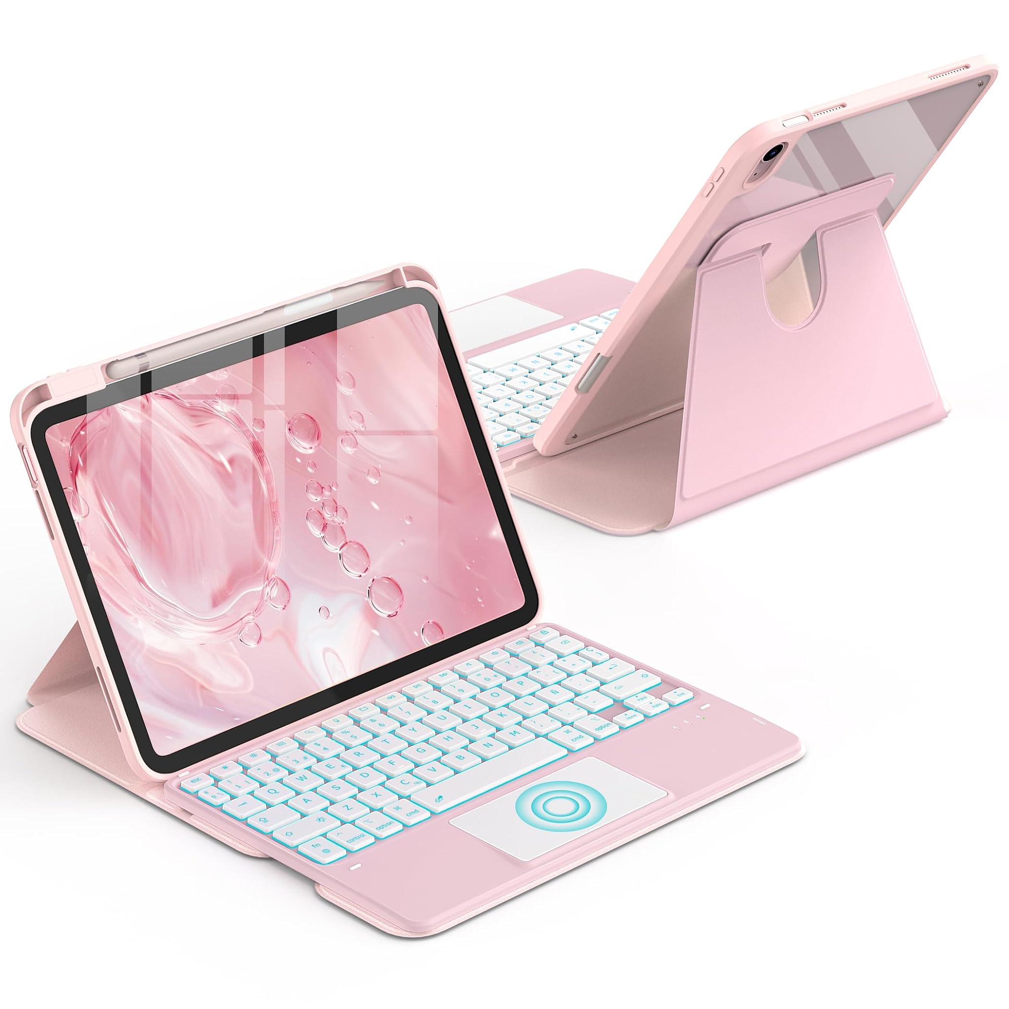 Cacoe Custodia Tastiera per iPad 10/11 Gen (10.9/11 pollici)