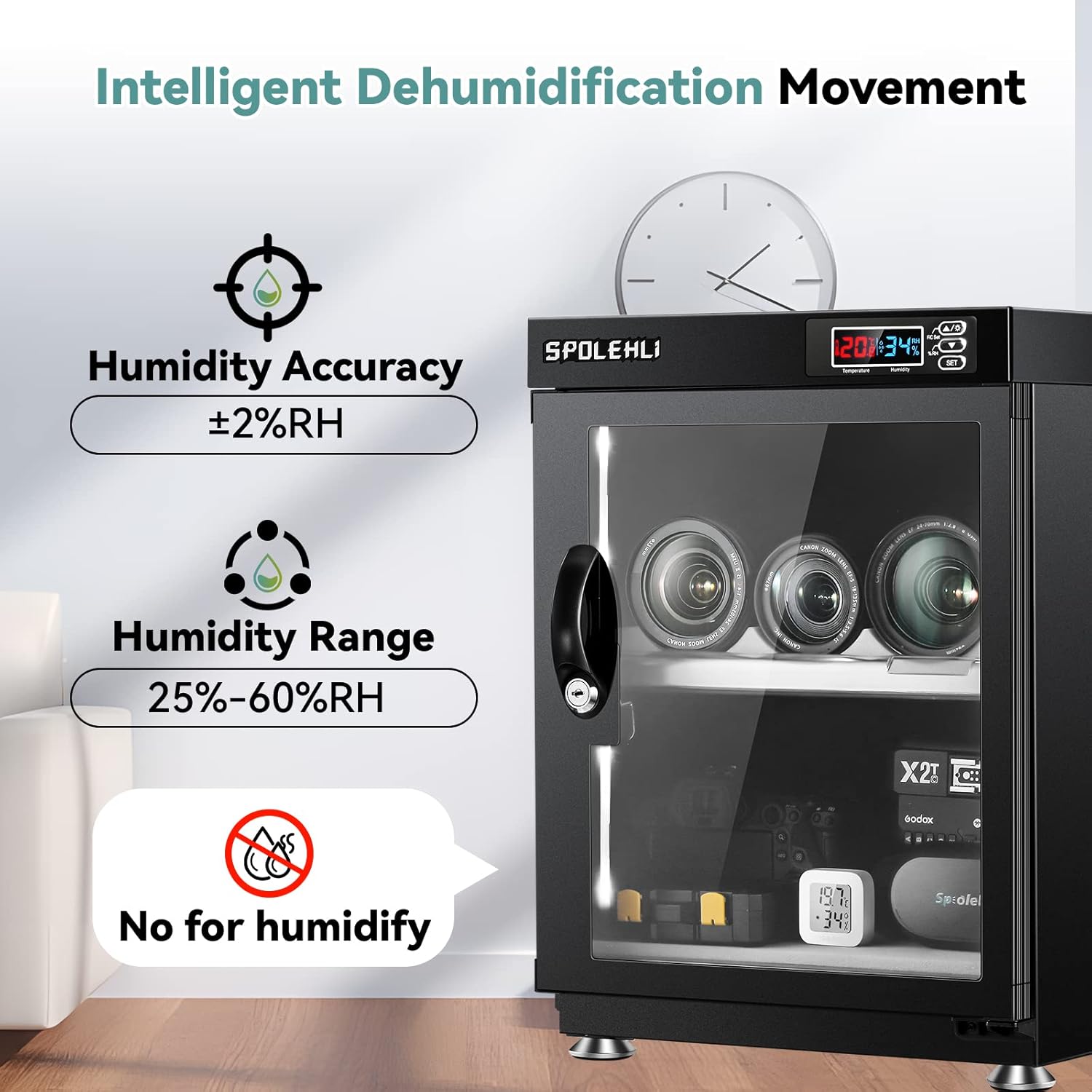 Spolehli Armadietto a Secco Deumidificatore 35L - immagine 2