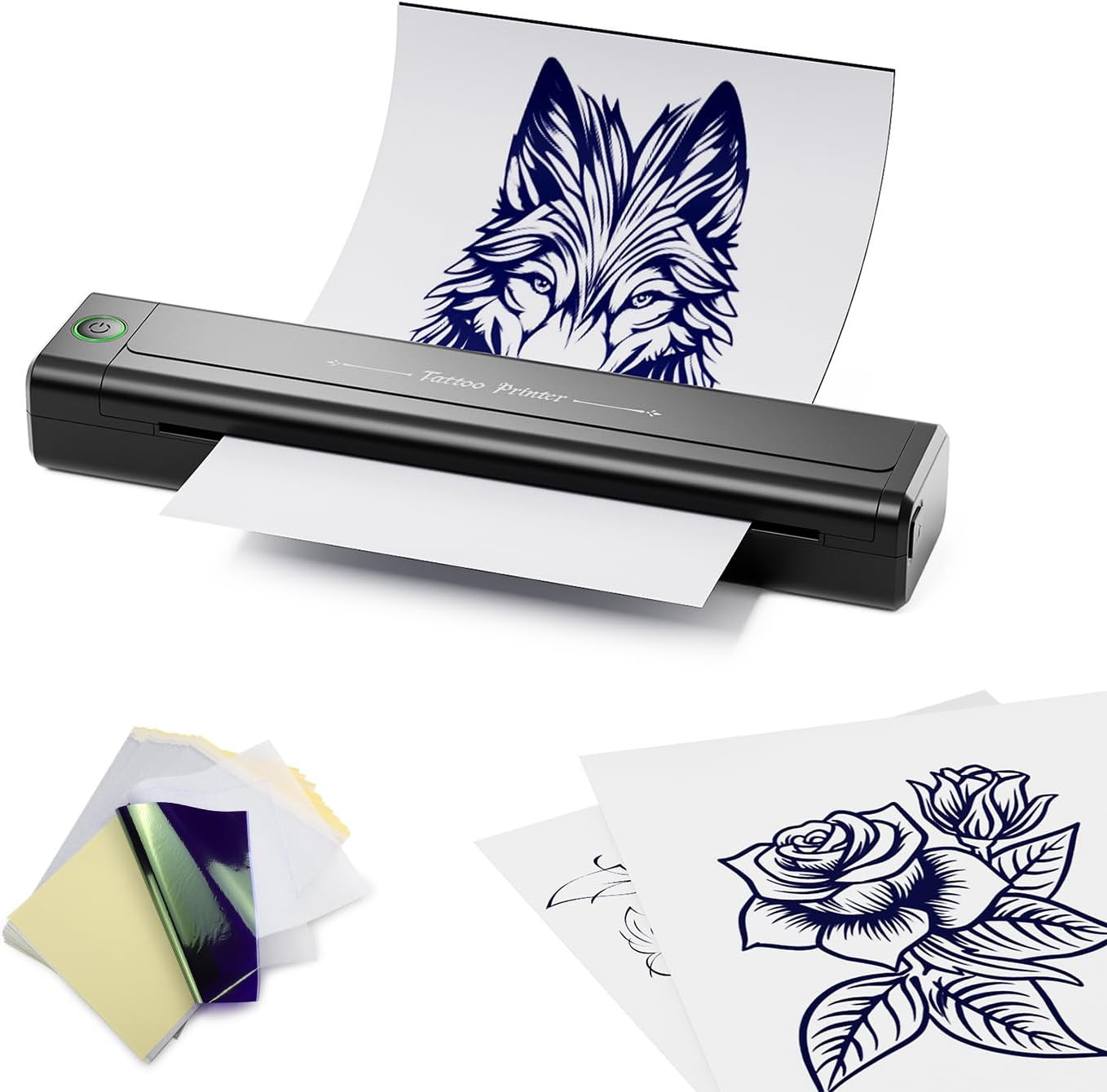 Stampante Termica per Tatuaggi con Bluetooth - immagine 1