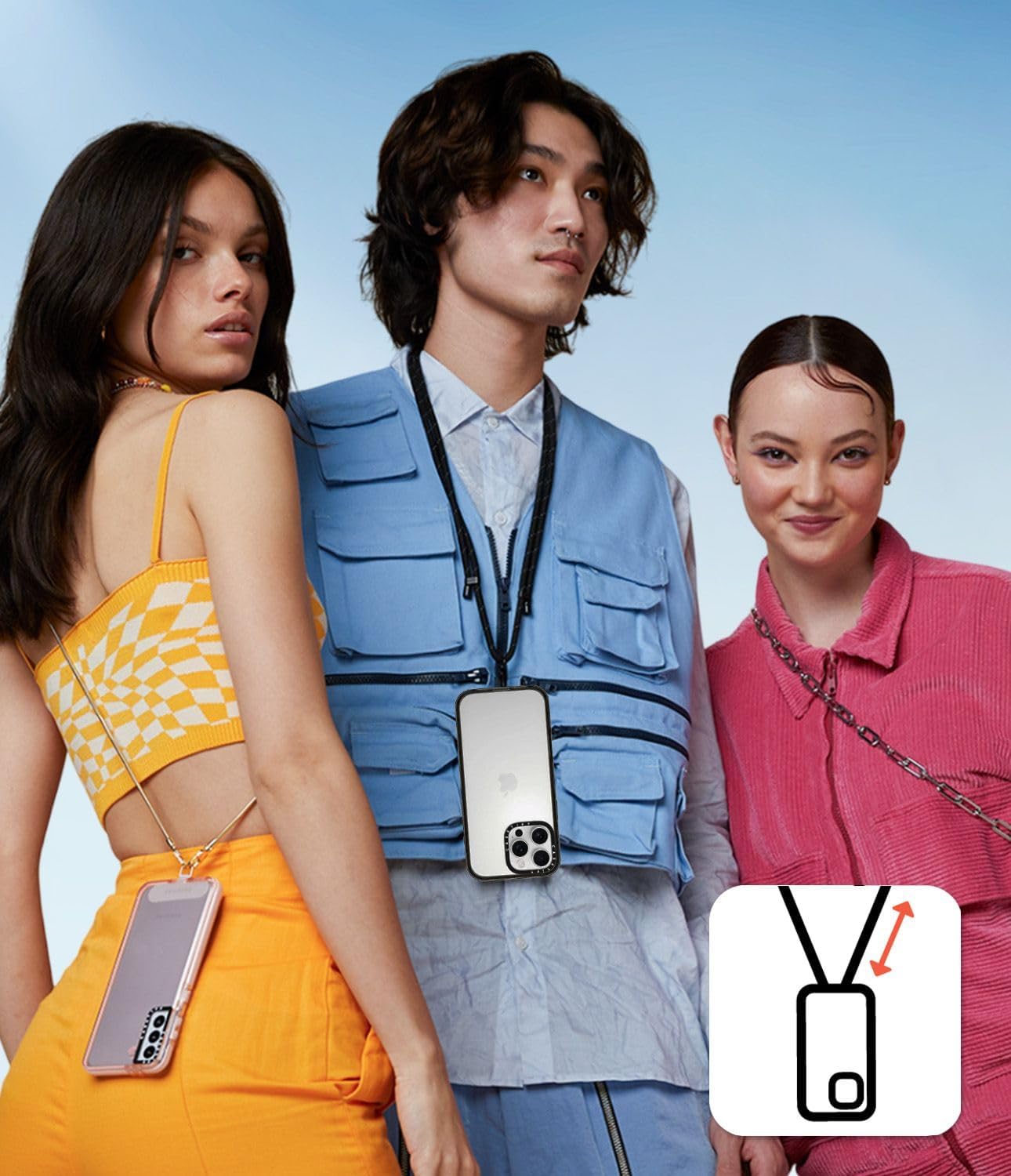 Casetify Impact - Custodia iPhone 15, Nastro Coniglio - immagine 7