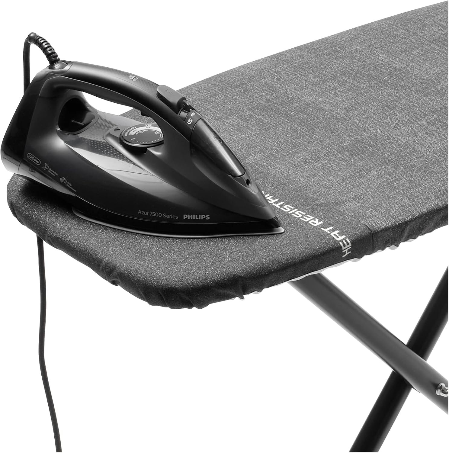 Brabantia Ironing Board D HRPZ Black Frame - Denim Black - immagine 3