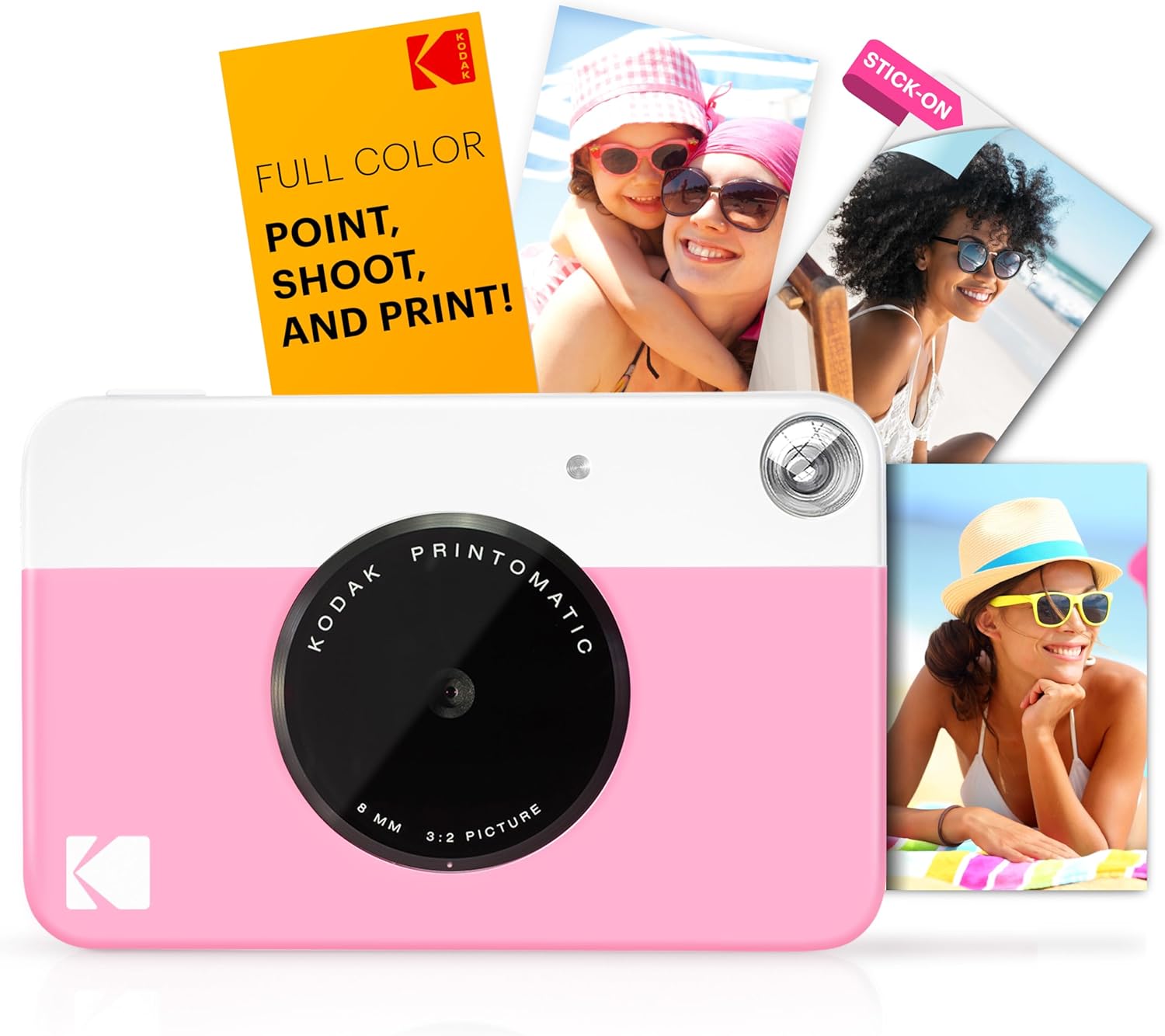 Kodak Printomatic Fotocamera, Rosa - immagine 2