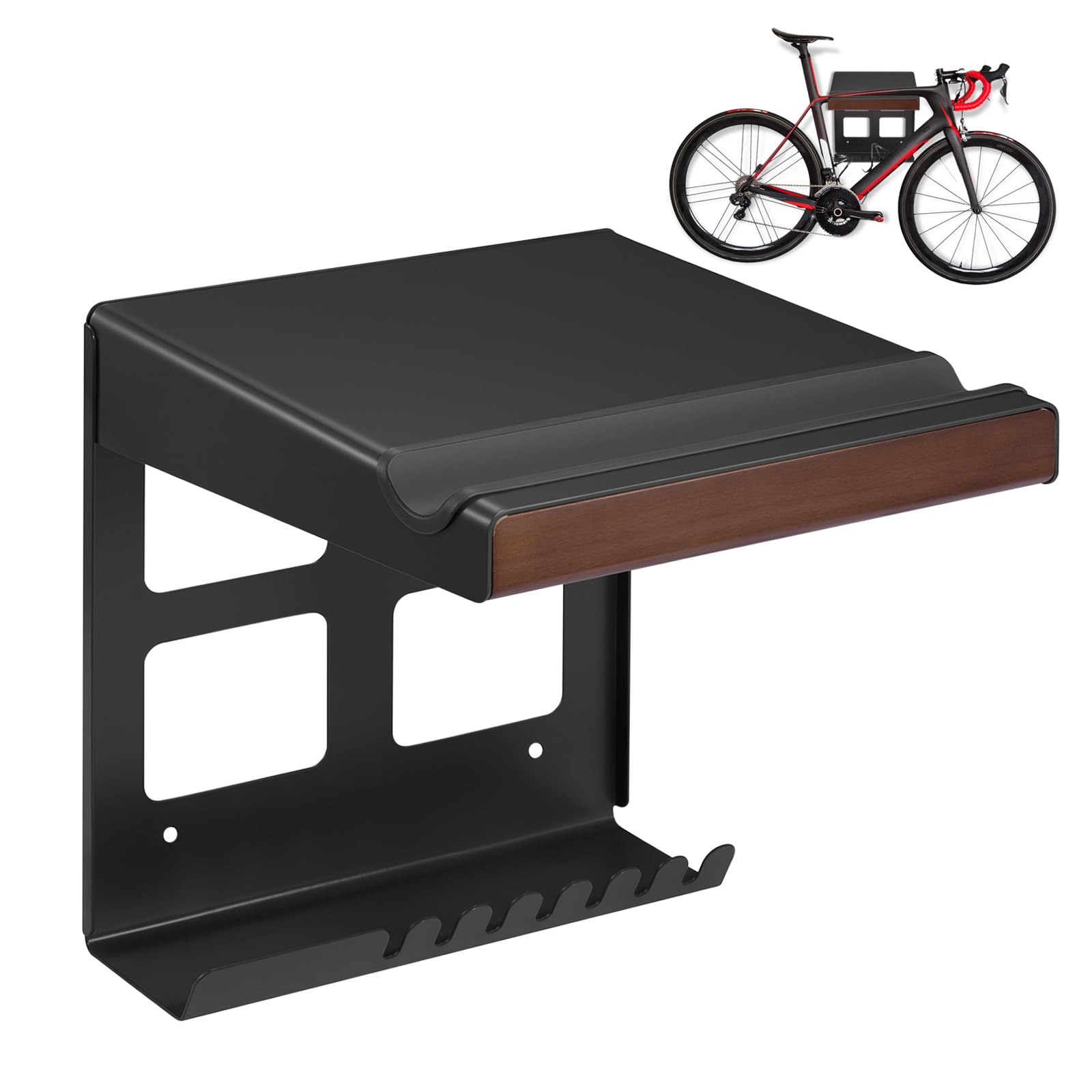 Mimoke Supporto da Parete per Bicicletta con Ganci