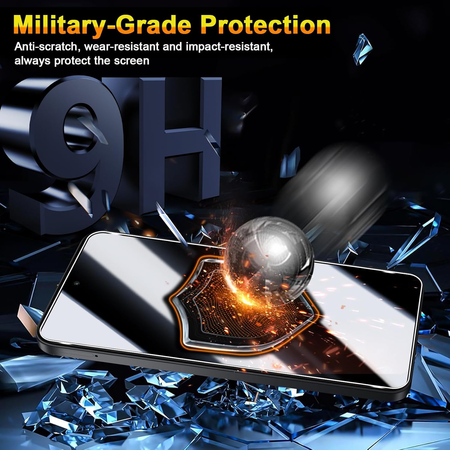 Qulloo Vetro Temperato per Xiaomi Redmi 15 4G/5G - immagine 2