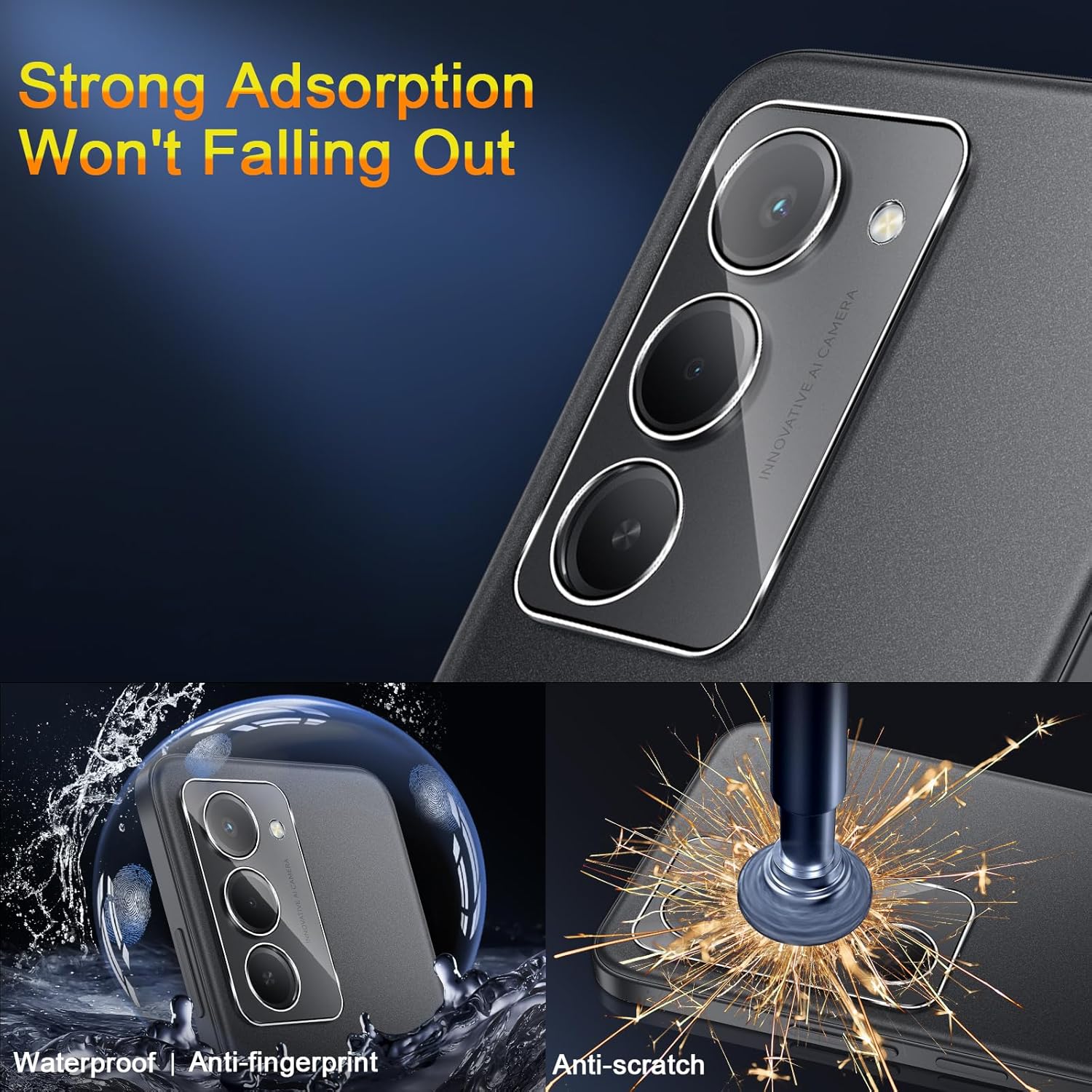 Qulloo Vetro Temperato per Xiaomi Redmi 15 4G/5G - immagine 6