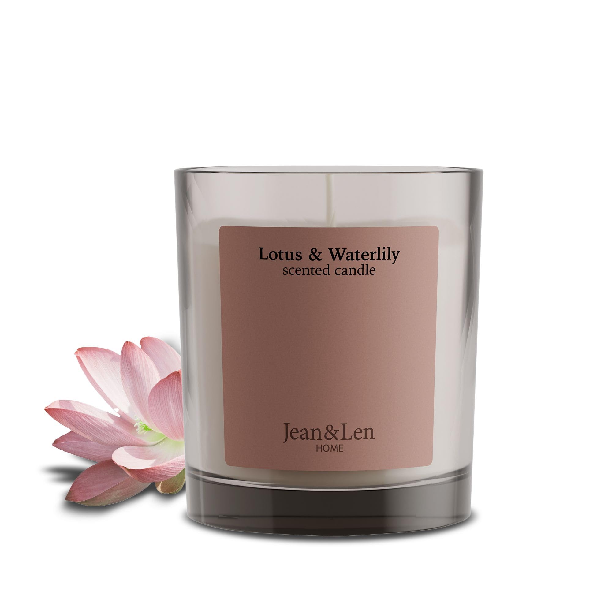 Jean & Len Candela Profumata Lotus & Waterlily 195g