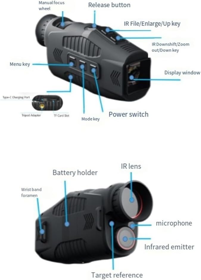 Monoculare a Infrarossi per Visione Notturna - immagine 7
