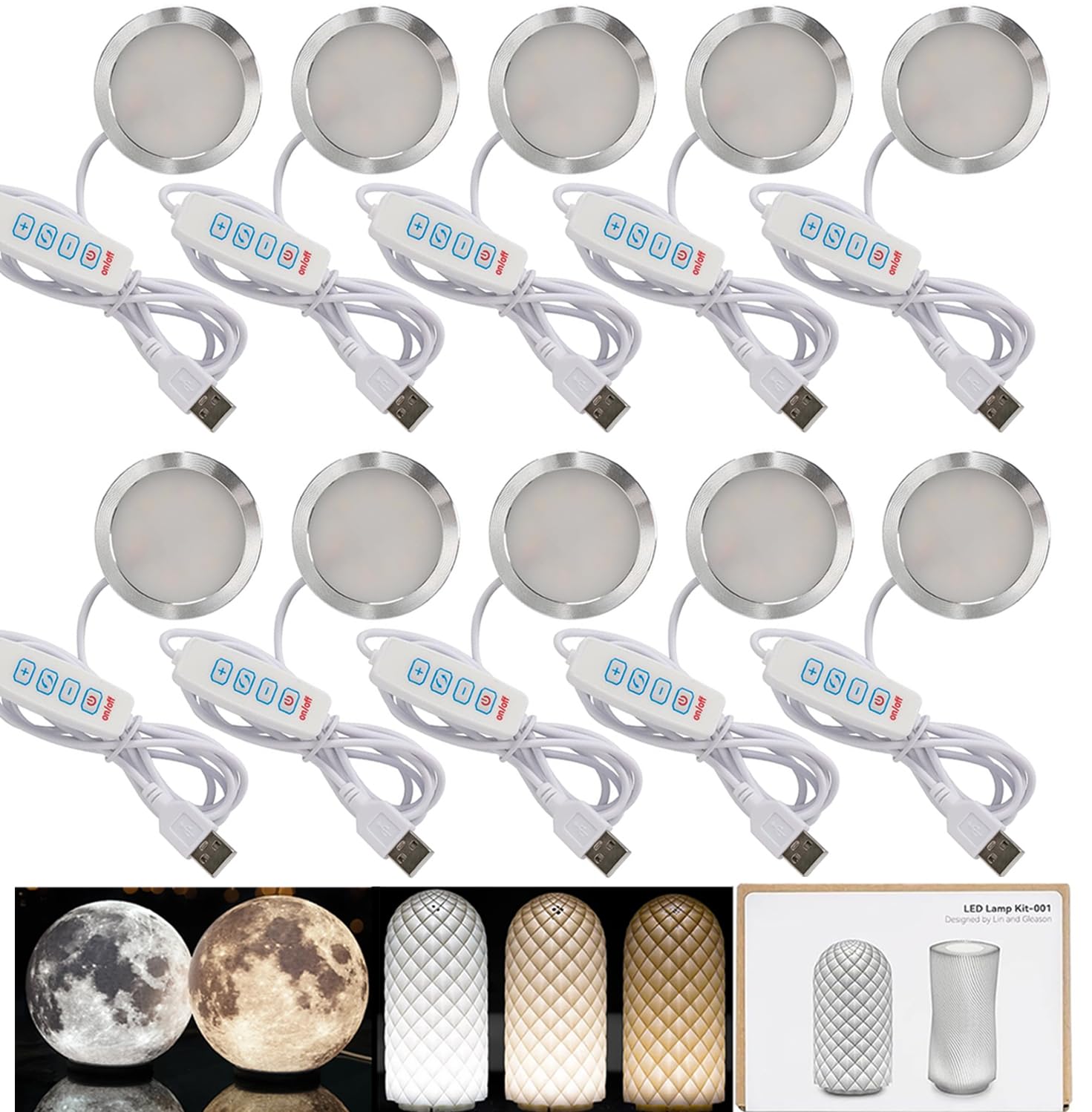 Kit Lampada LED 001 Tre Colori per Bambu Lab Makerworld