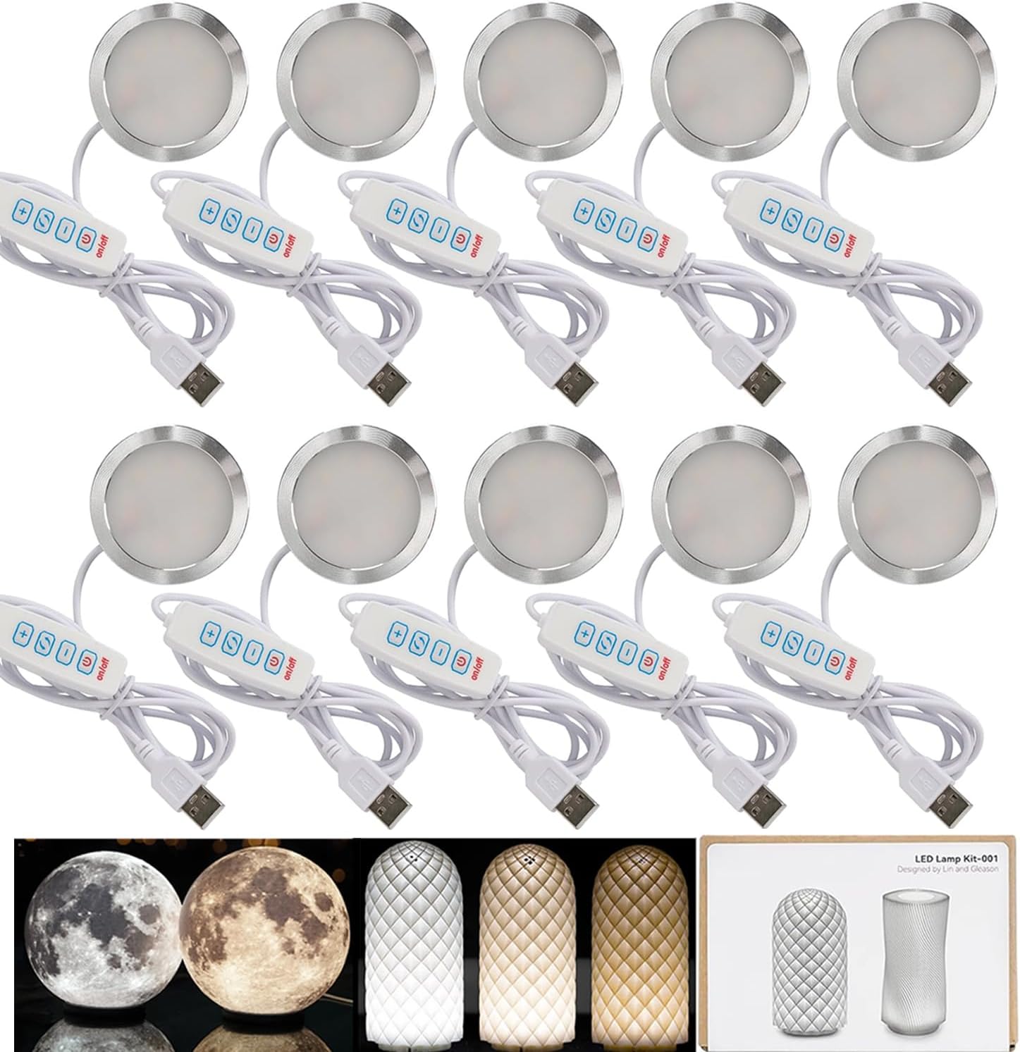 Kit Lampada LED 001 Tre Colori per Bambu Lab Makerworld - immagine 1