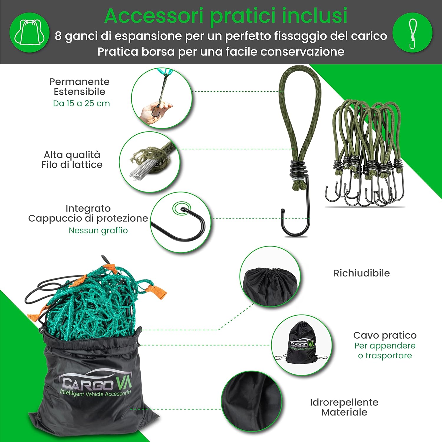 CargoVA Rete Intelligente per Rimorchio 2,5x4M - immagine 4