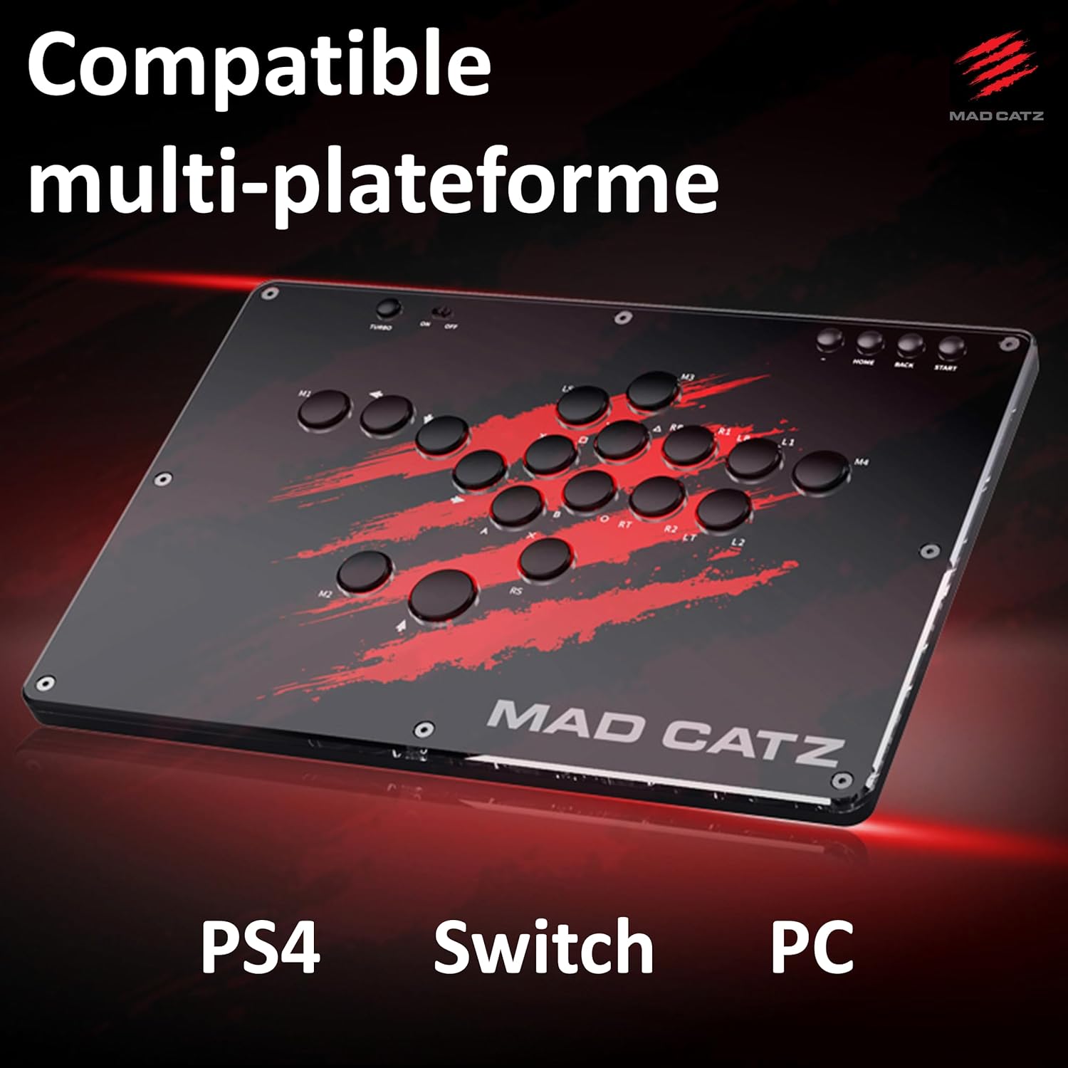 MAD CATZ GAM.CTRL N.E.K.O CTRL ARCADE A 18 PULSANTI - immagine 3