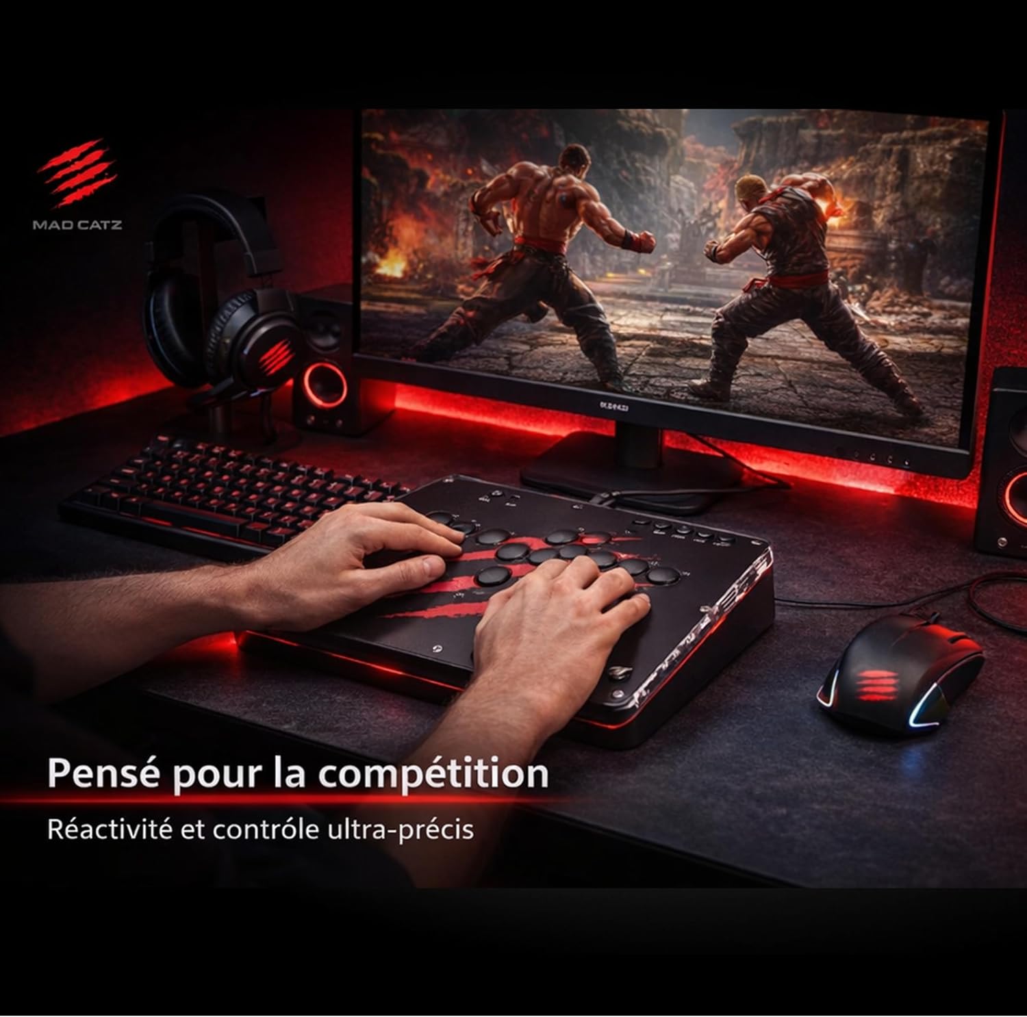 MAD CATZ GAM.CTRL N.E.K.O CTRL ARCADE A 18 PULSANTI - immagine 7