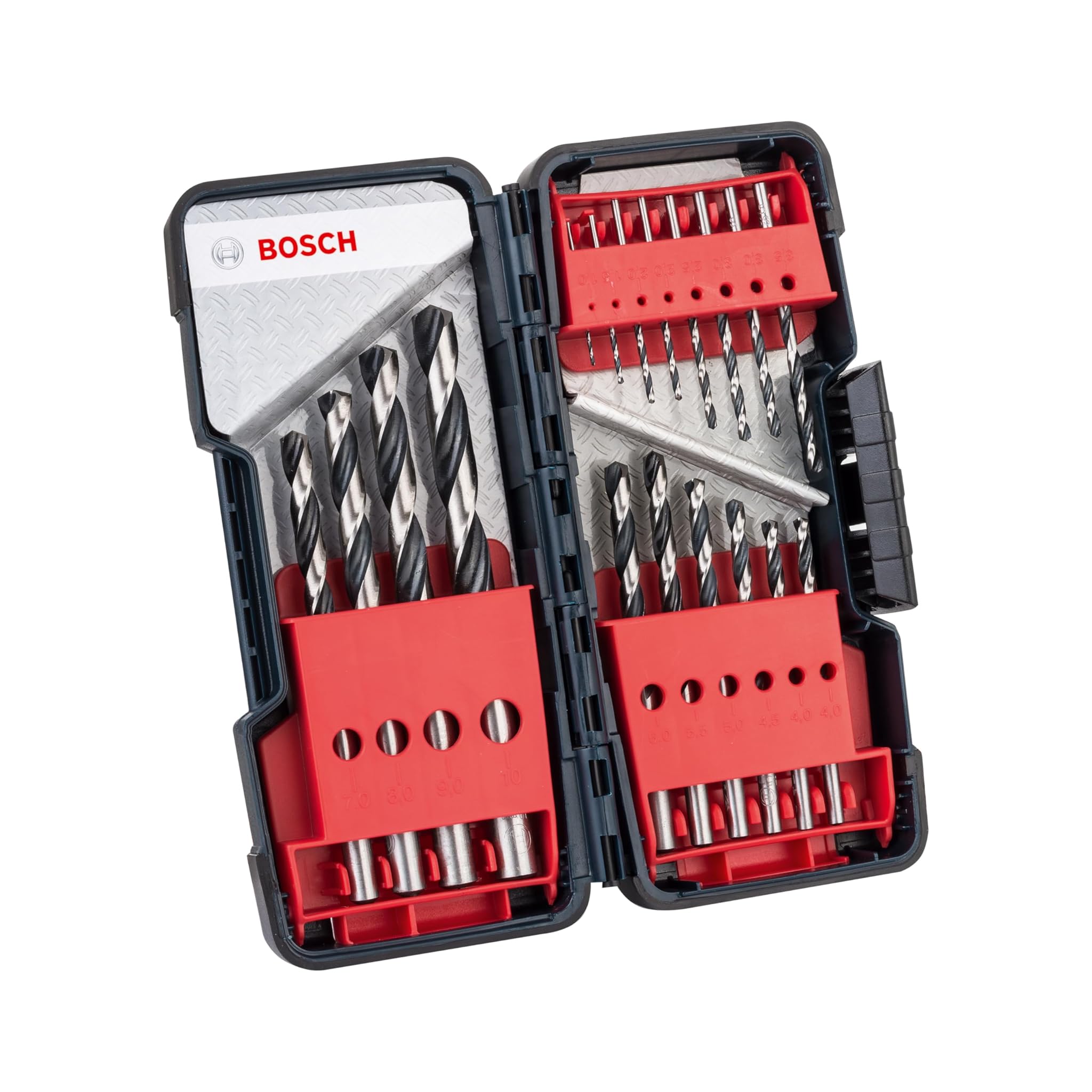 Bosch Professional Set 18 pz. Punte Metallo HSS PointTeQ
