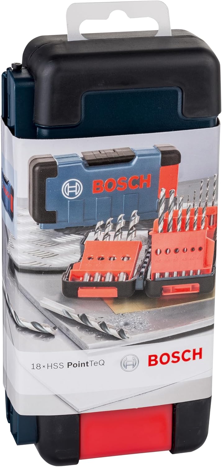 Bosch Professional Set 18 pz. Punte Metallo HSS PointTeQ - immagine 2
