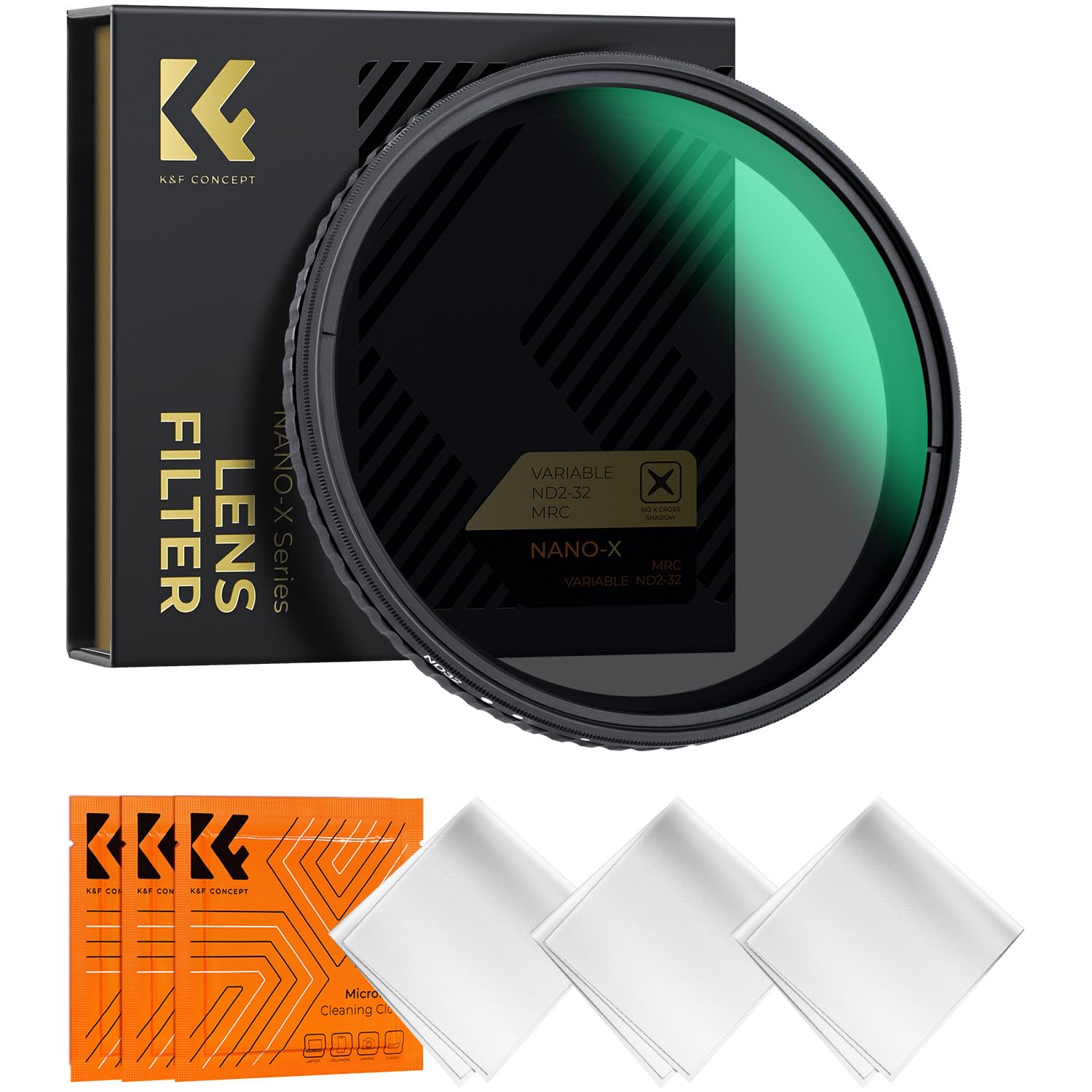 K&f Concept Filtro Variabile ND2-32 Nano-Xcel 105mm