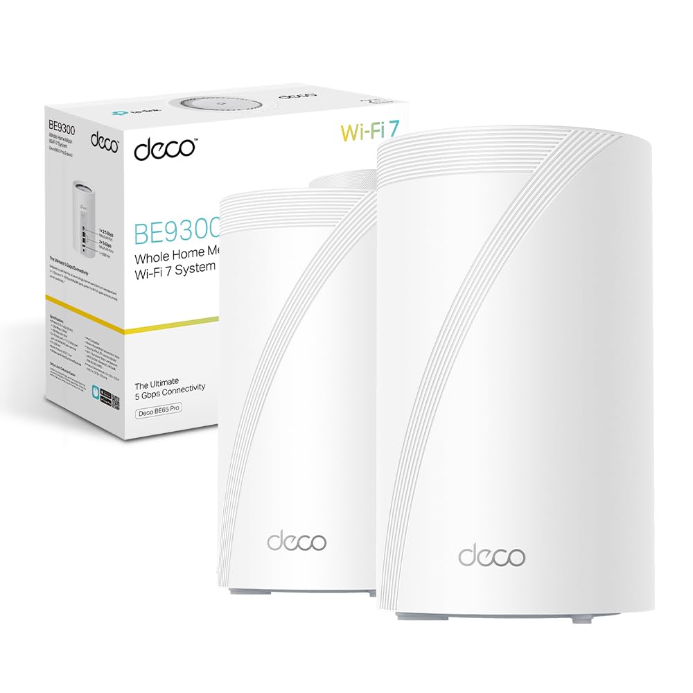 Tp-link WiFi 7 Deco BE65 Pro Router Mesh Tri-Band