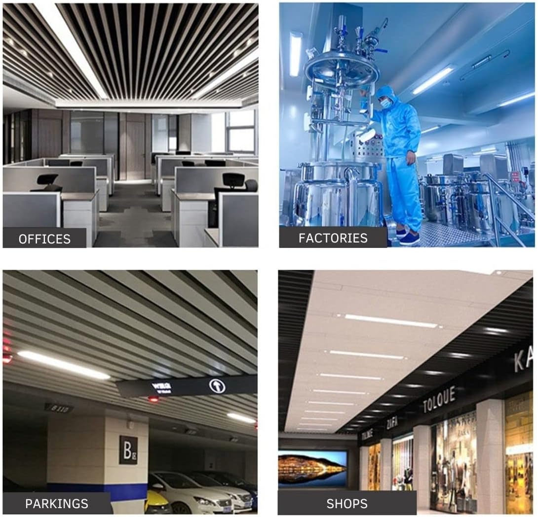 Jandei - Schermo LED Integrato 36W 120cm (3 Pezzi) - immagine 6