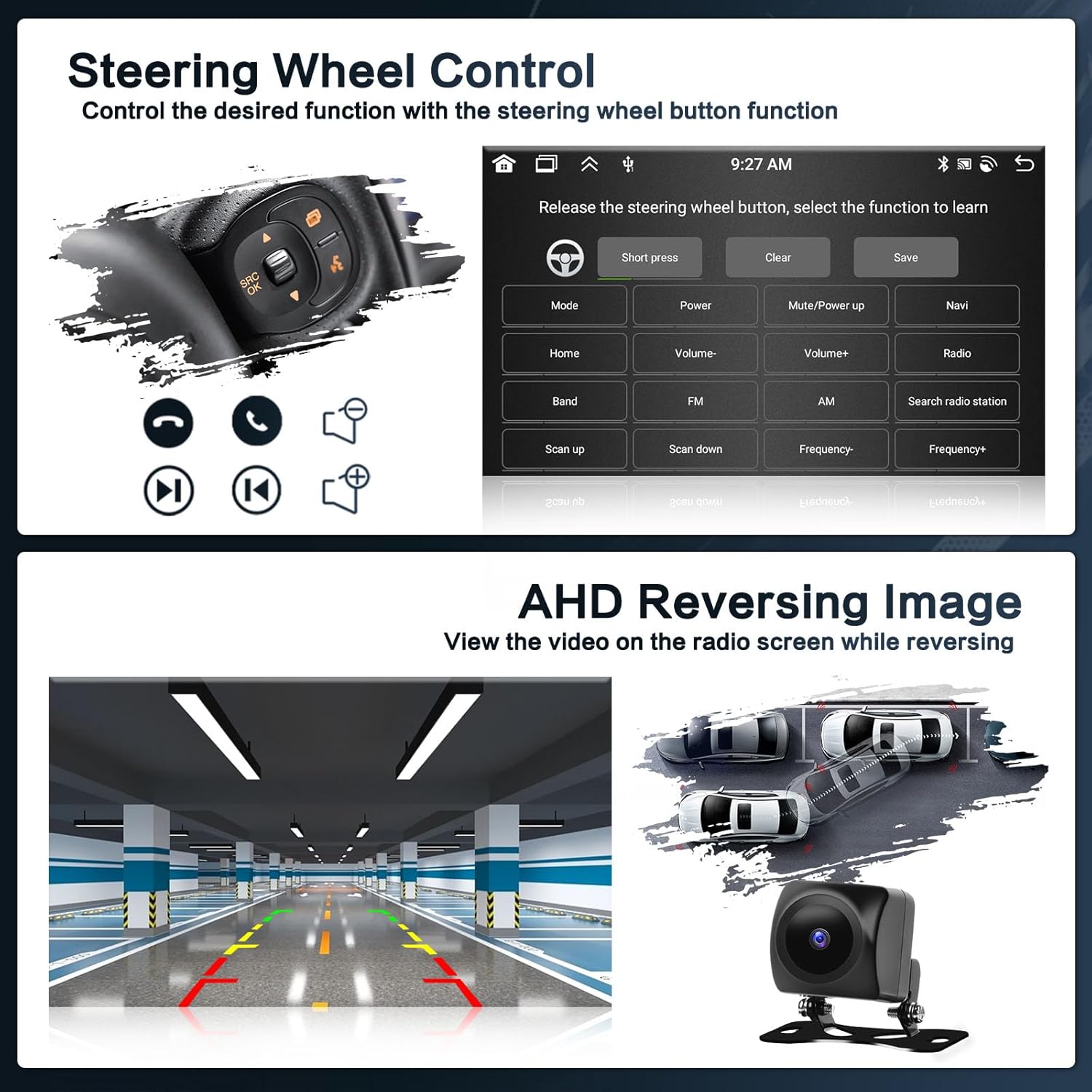 Inefala Autoradio Android 15 per BMW X5 E53 (1999-2005) - immagine 6