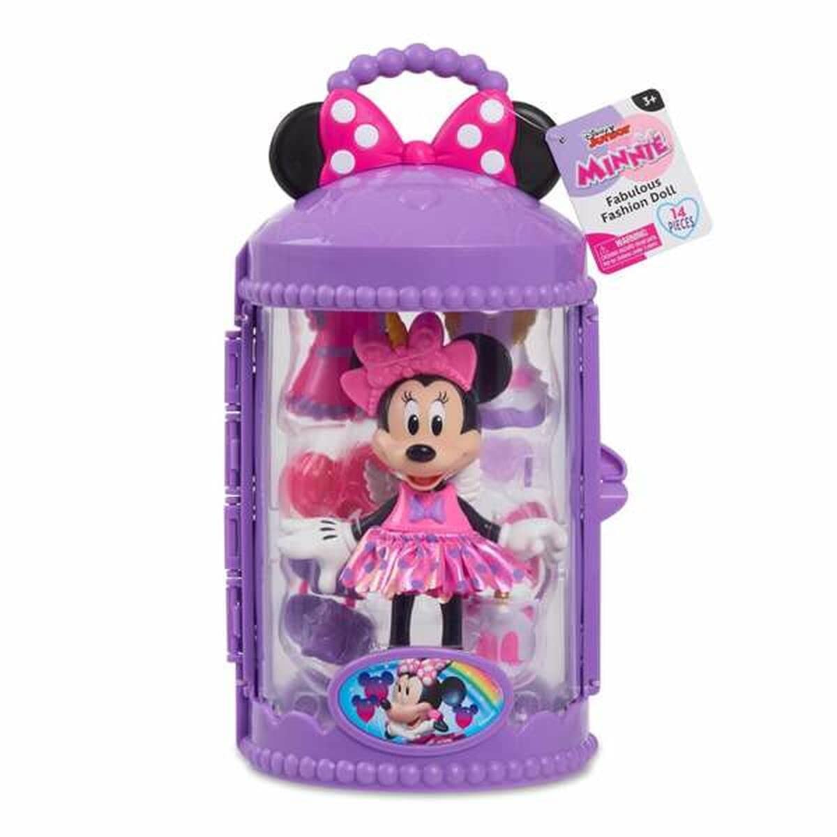 Minnie, personaggio Fashion articolato 15 cm, 14 pezzi, diversi modelli disponibili, giocattolo per bambini dai 3 anni, MCN28