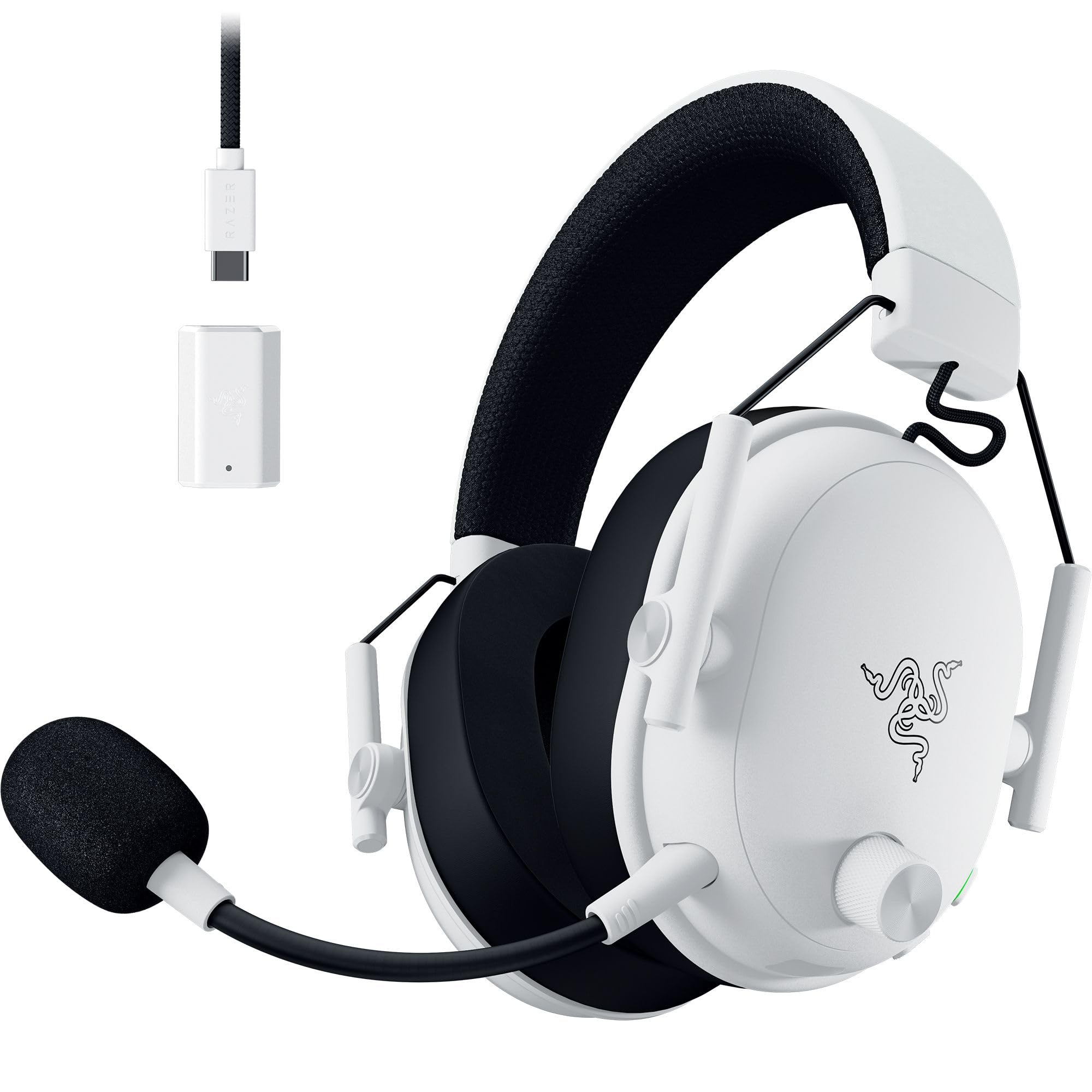 Razer BlackShark V3 - Cuffie Wireless eSport, Bianco