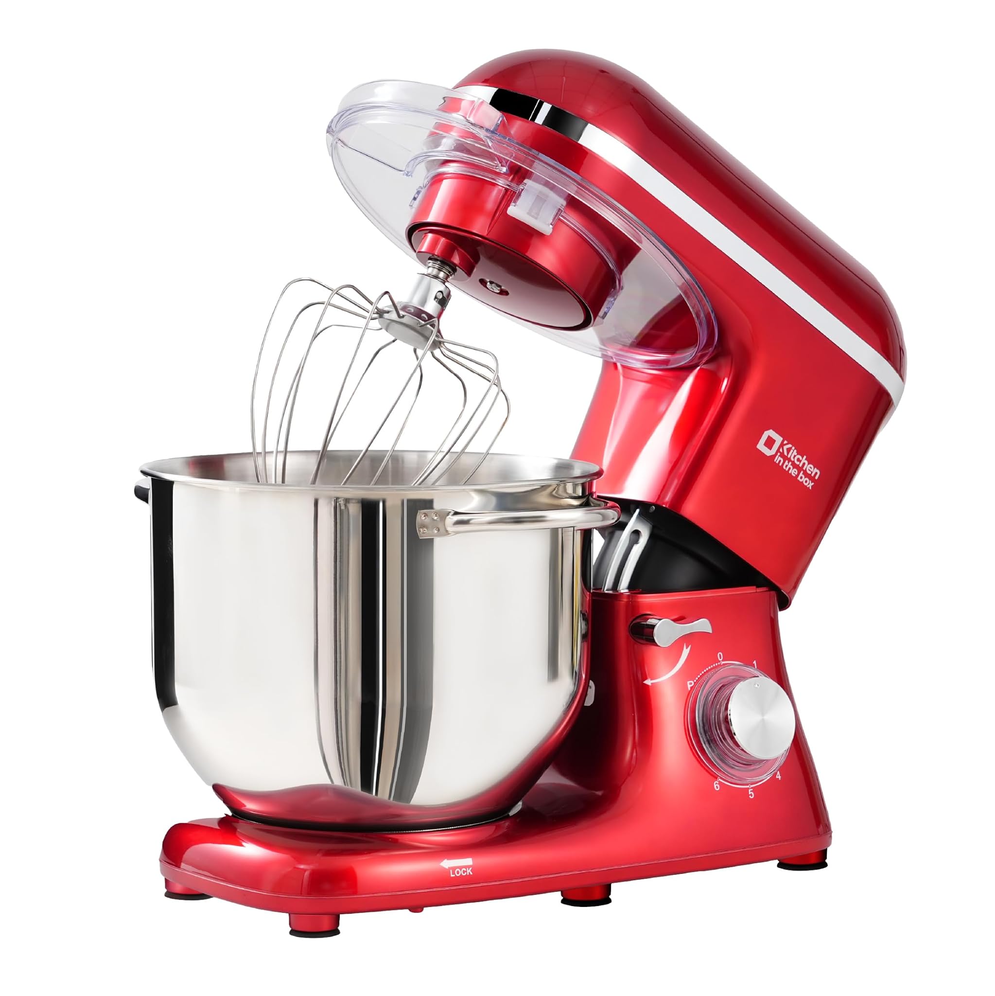 Kitchen In The Box Impastatrice Planetaria 7,5 Litri, Rosso