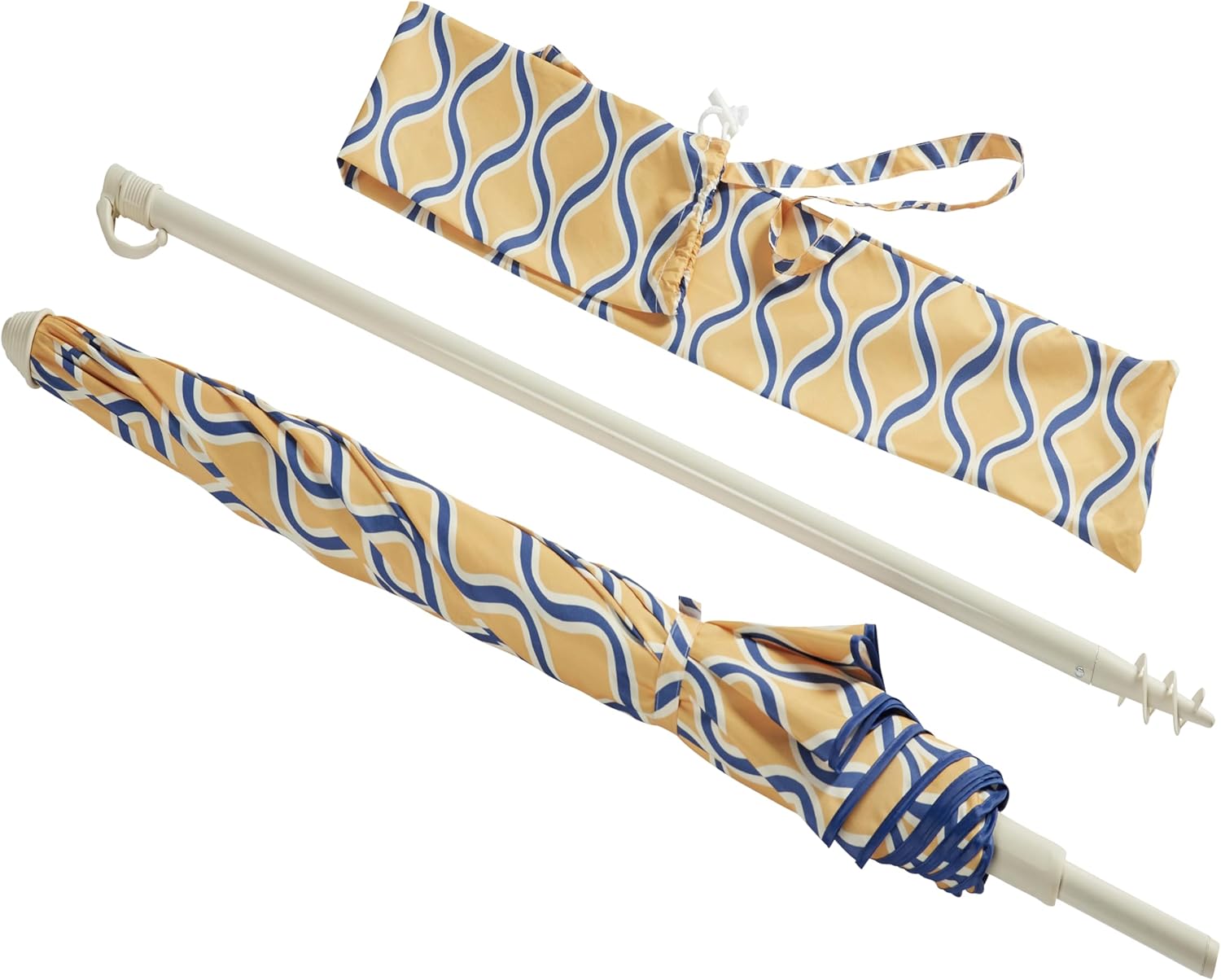 Ezpeleta Ombrellone da Spiaggia/Terrazza Alluminio UPF 50+ - immagine 4