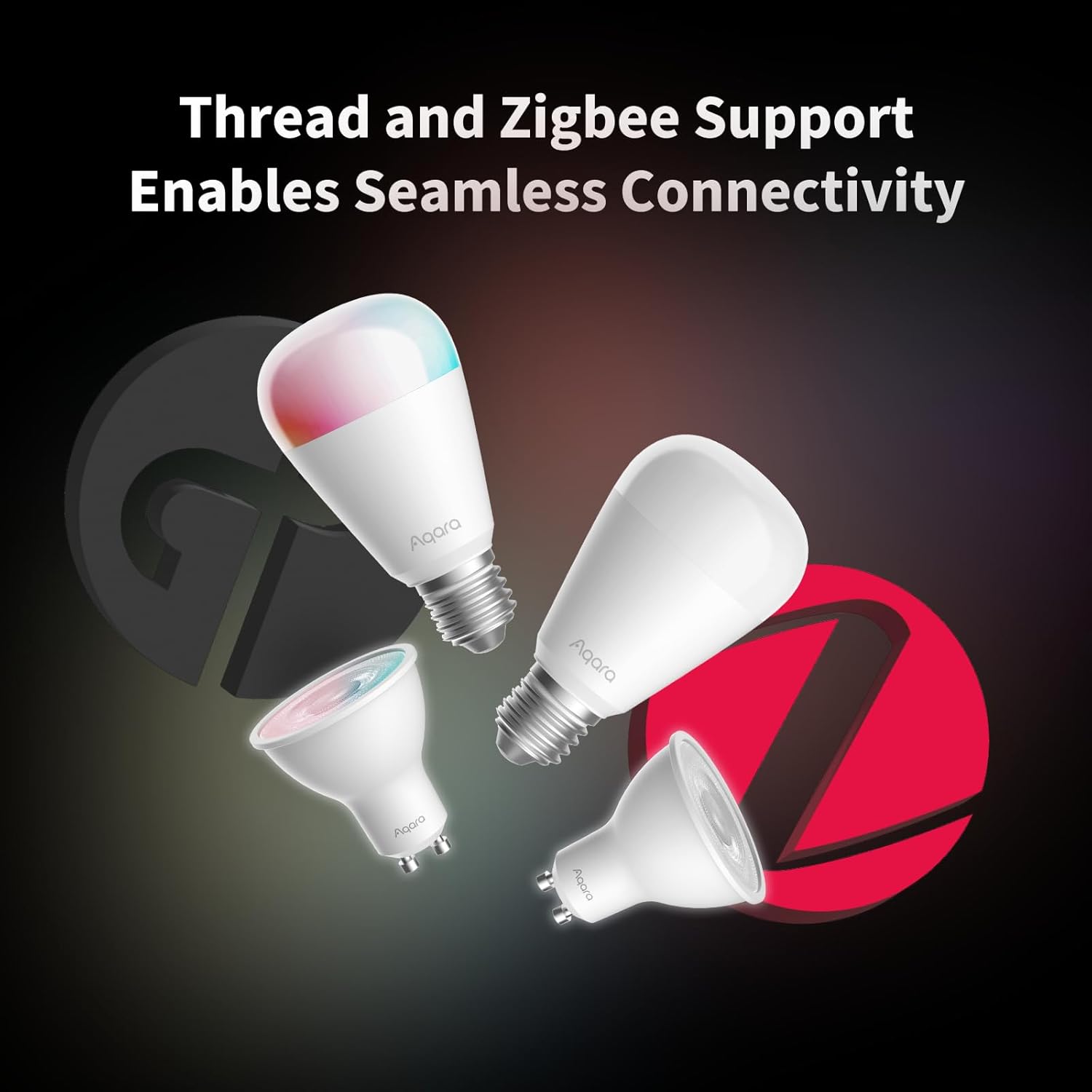 Aqara Lampadina LED T2 E27 RGB, Bianco Sintonizzabile - immagine 2