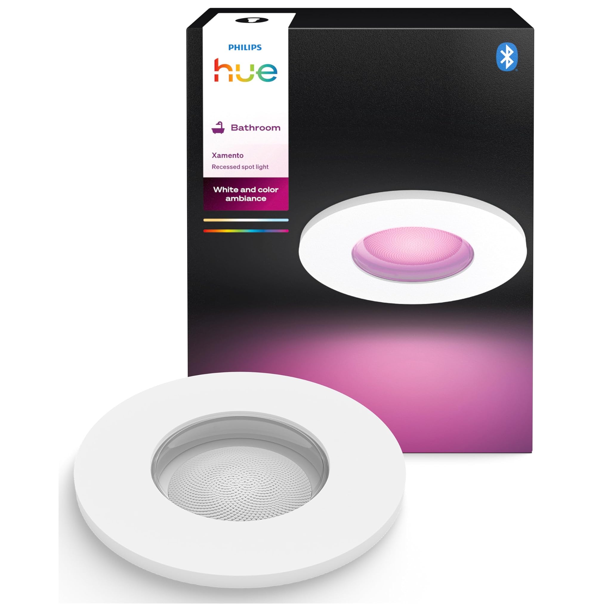 Philips Hue White & Color Ambiance Xamento - Faretto LED Smart