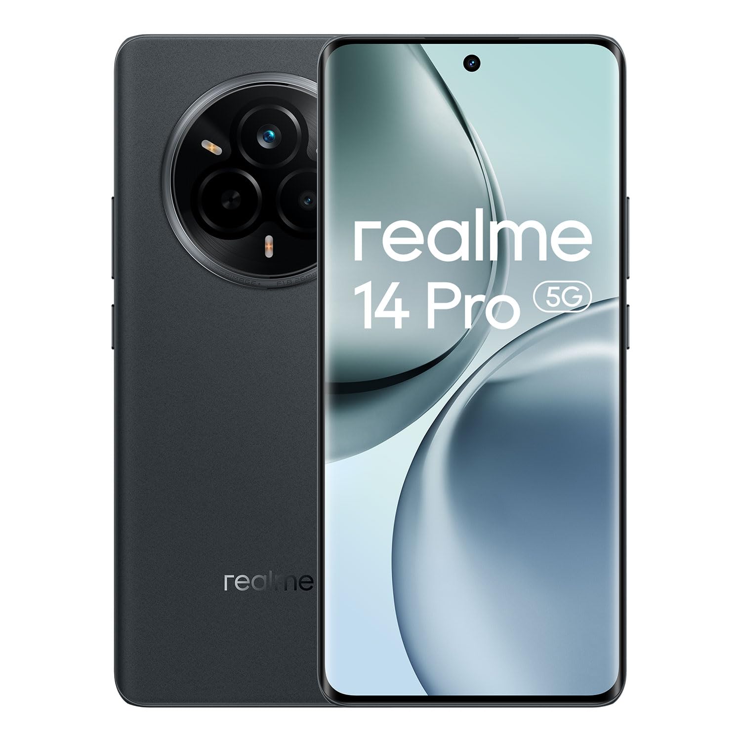 Realme 14 Pro 5G Smartphone 12+512GB, Grigio Camoscio