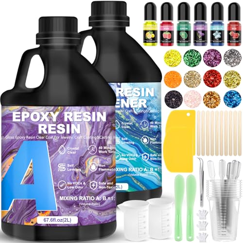 Rddaipe Resina Epossidica Trasparente 4L