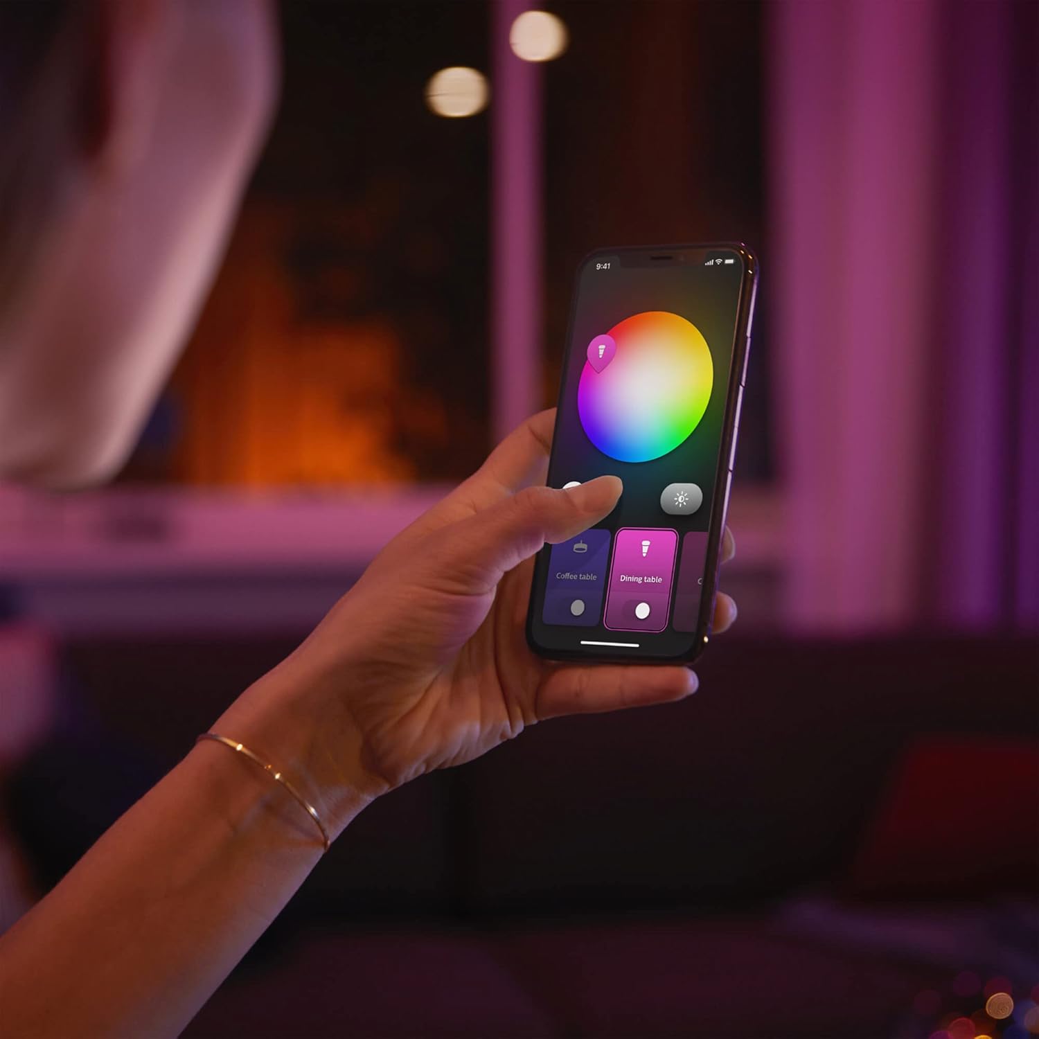 Philips Hue White and Color Ambiance Xamento - Plafoniera Bagno Smart - immagine 2