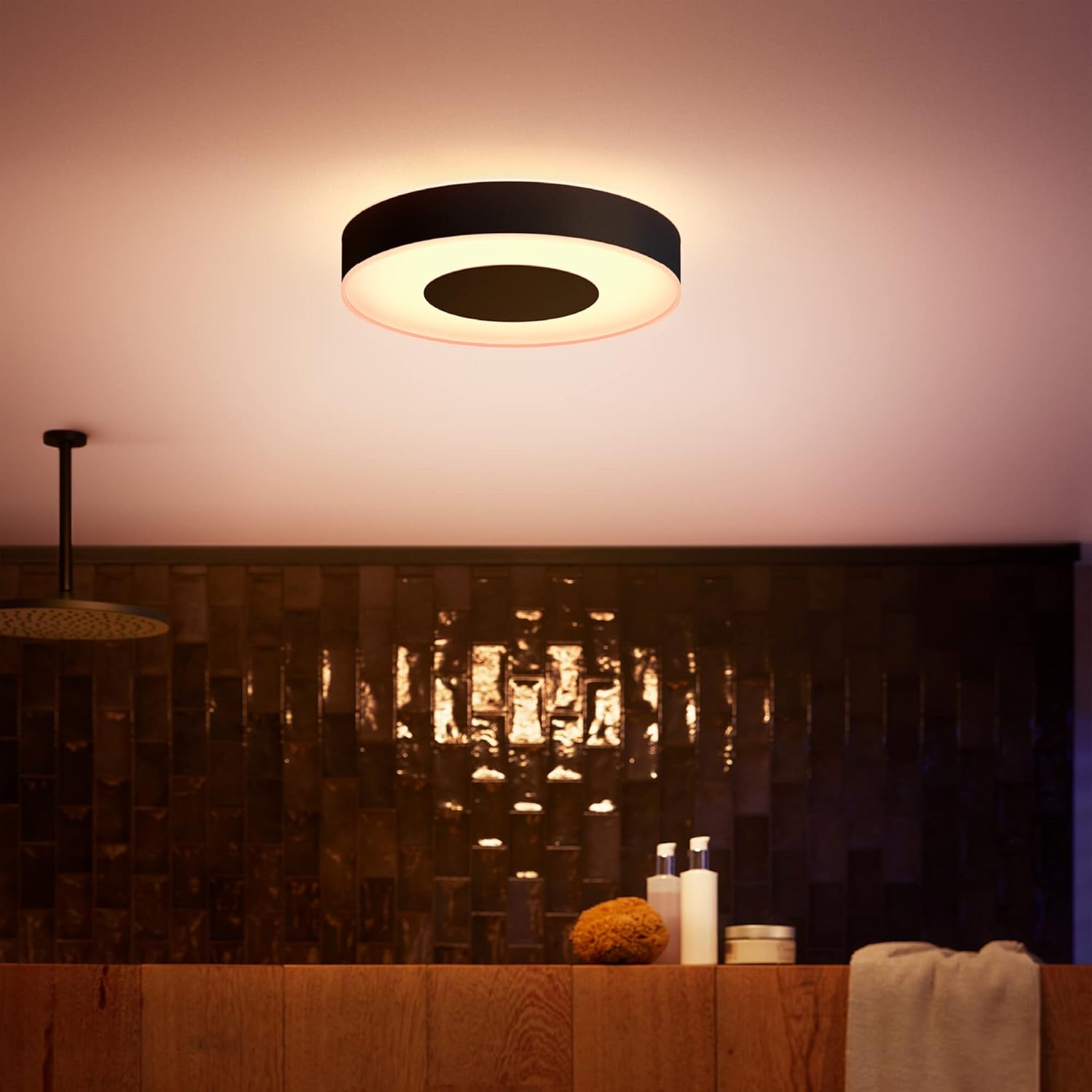 Philips Hue White and Color Ambiance Xamento - Plafoniera Bagno Smart - immagine 4