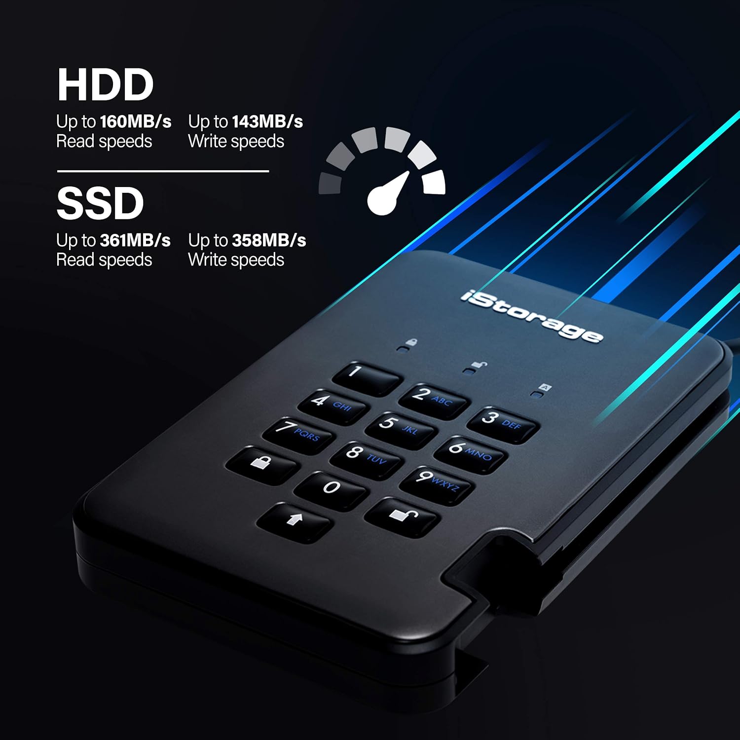 Istorage diskAshur PRO2 HDD 4 TB - immagine 6