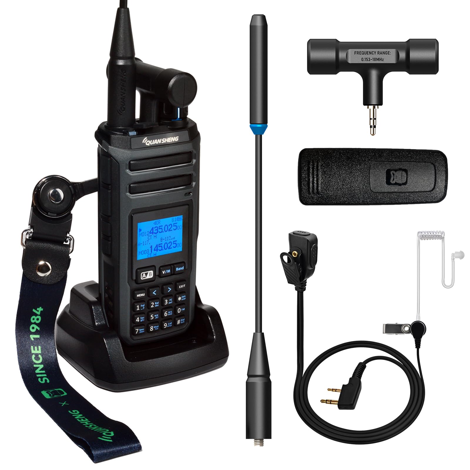 QUANSHENG TK-11 10W Walkie Talkie Amatoriale 2500mAh