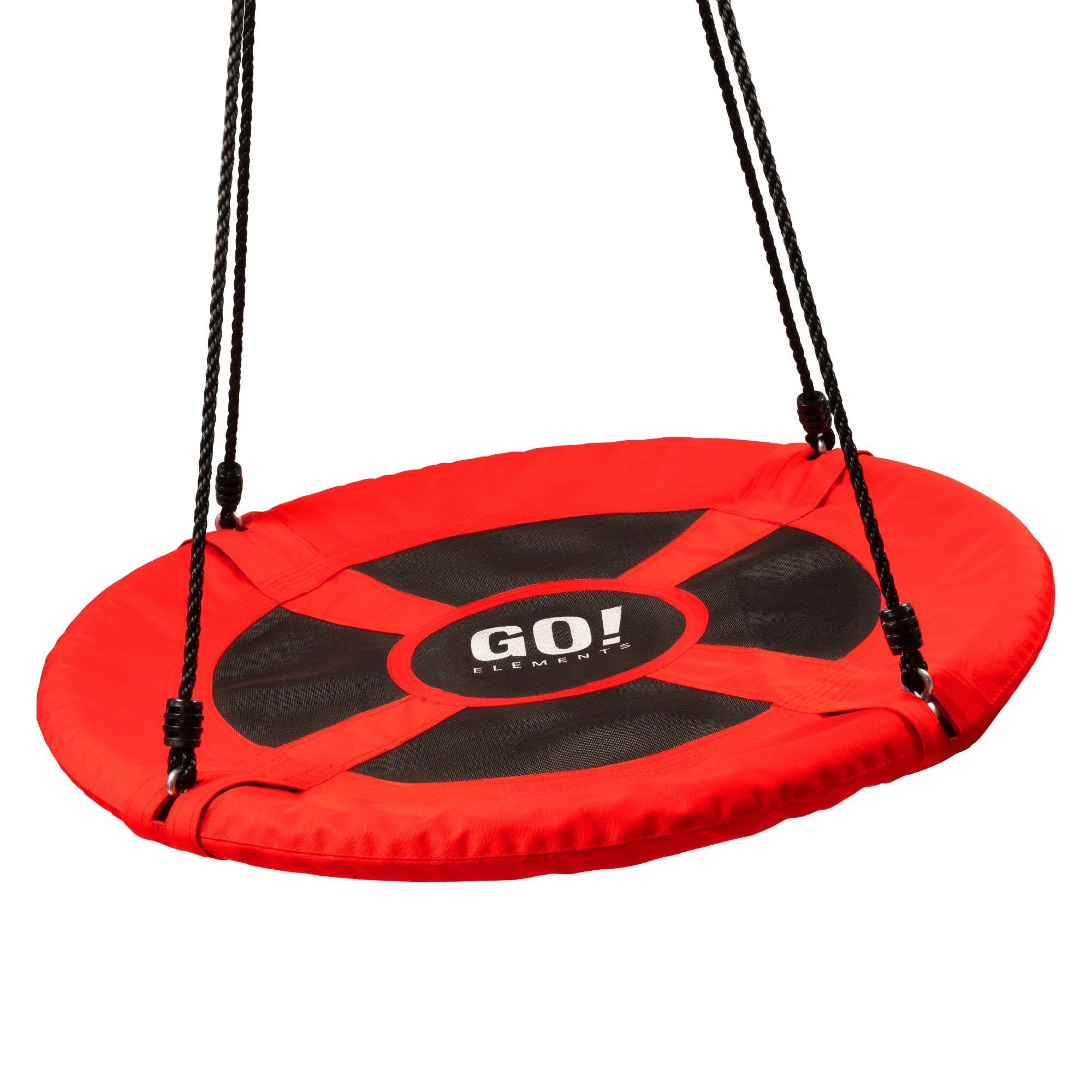 Go!elements Altalena a Nido Rotonda Ø 100cm, Rosso