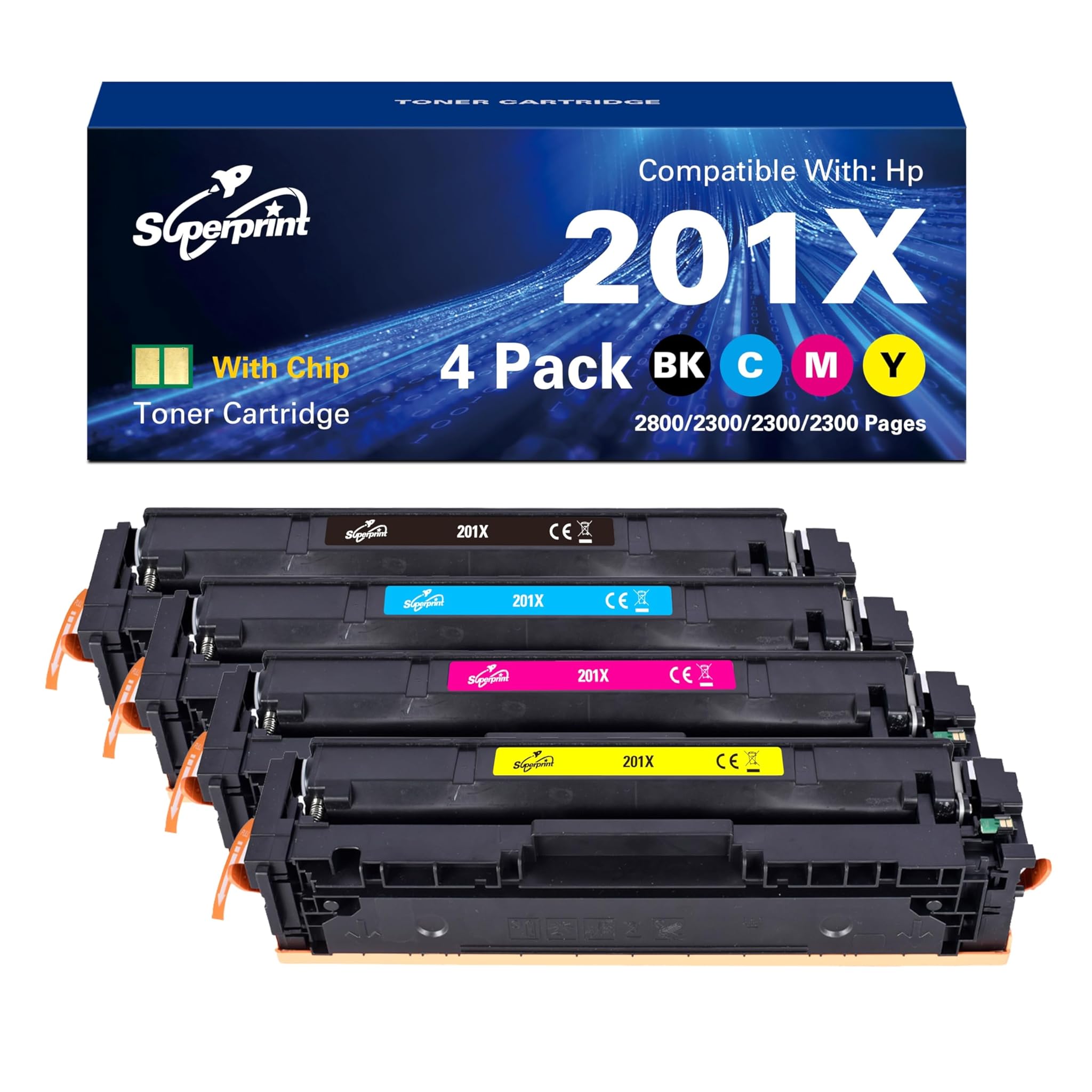 201X Cartuccia Toner Multipack Compatibile HP/Canon