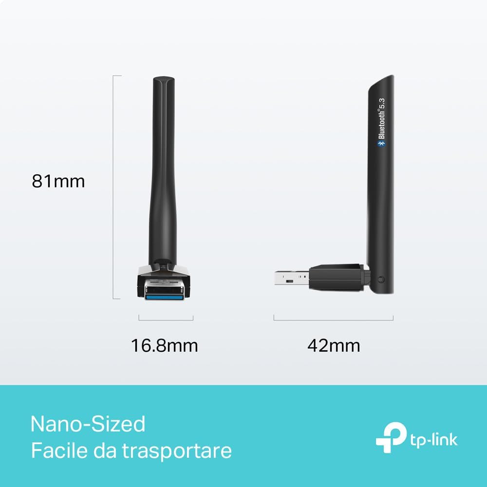 Tp-link UB500 Plus Adattatore Bluetooth USB 5.3 - immagine 6