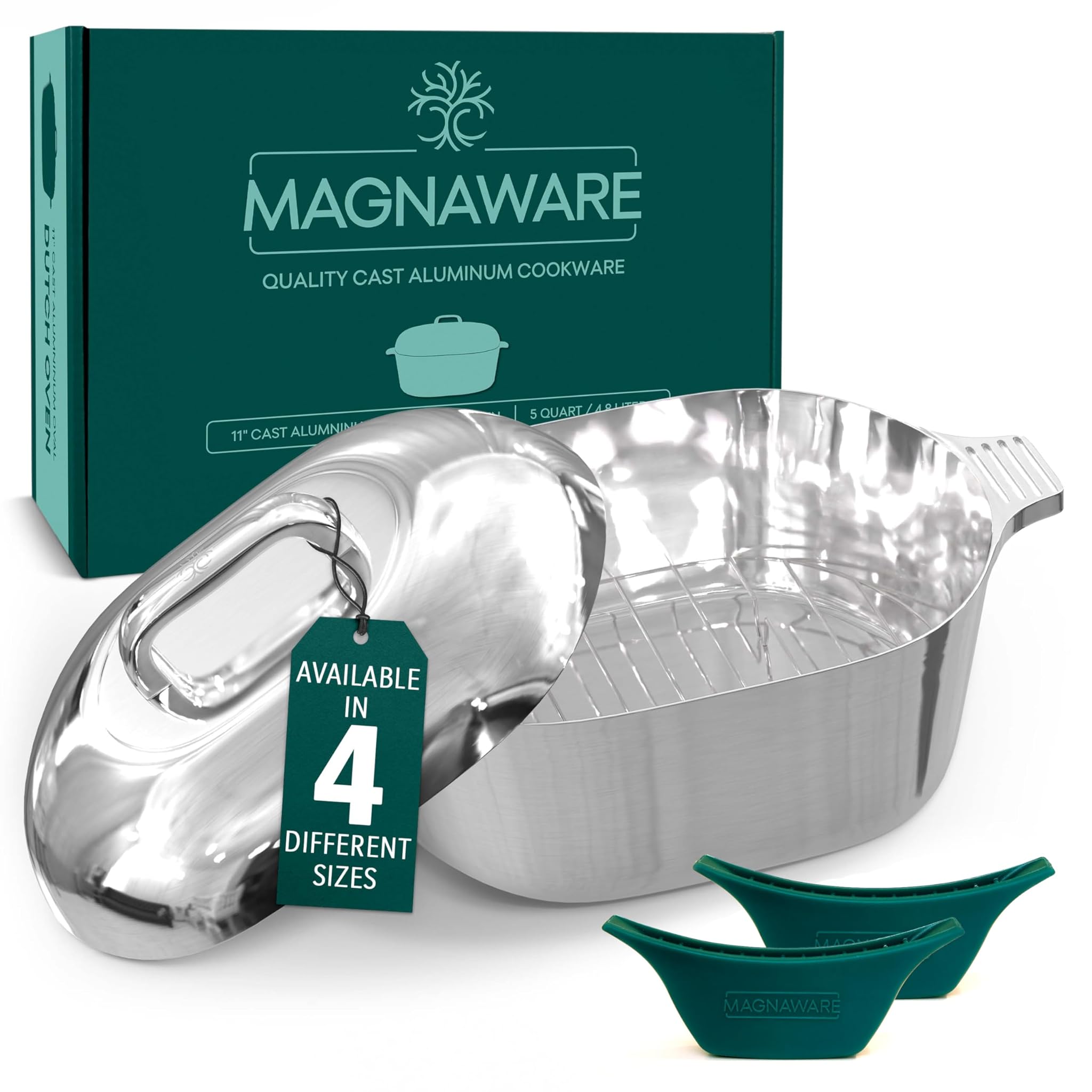 Forno Olandese Ovale in Alluminio Fuso 5L