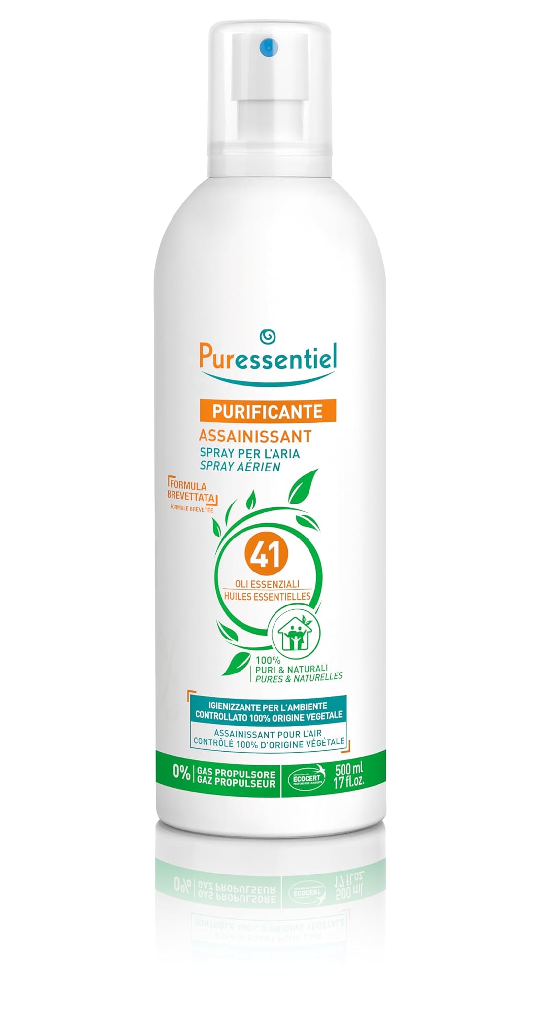 Puressentiel Spray Purificante Aria 41 Oli Essenziali 500 ml