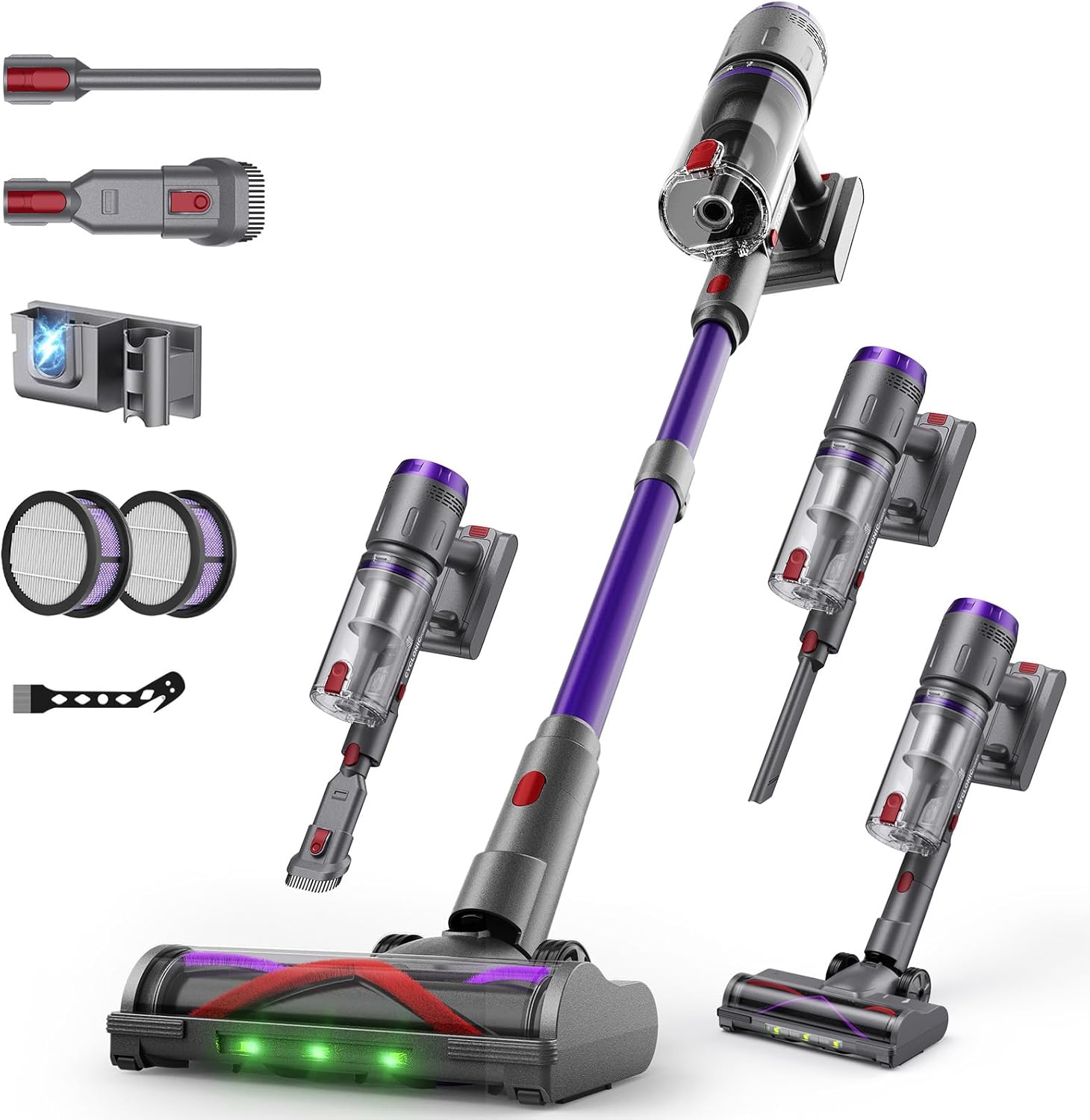 Aspirapolvere Senza Fili 600W/58000Pa 75min - immagine 1