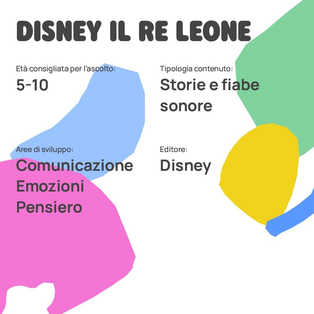 FABA Disco Sonoro Disney - Il Re Leone - immagine 5
