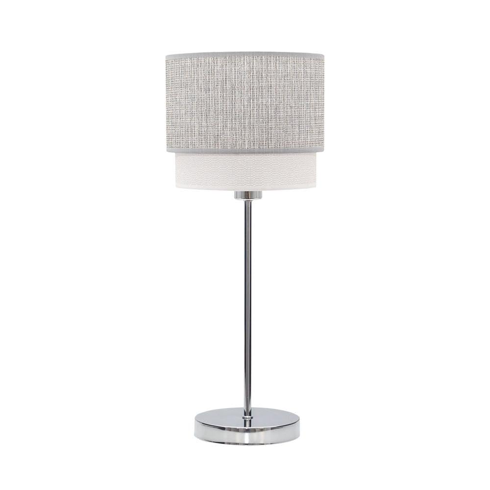 Prendeluz Tavolino Grigio/Bianco - Design Moderno 45cm