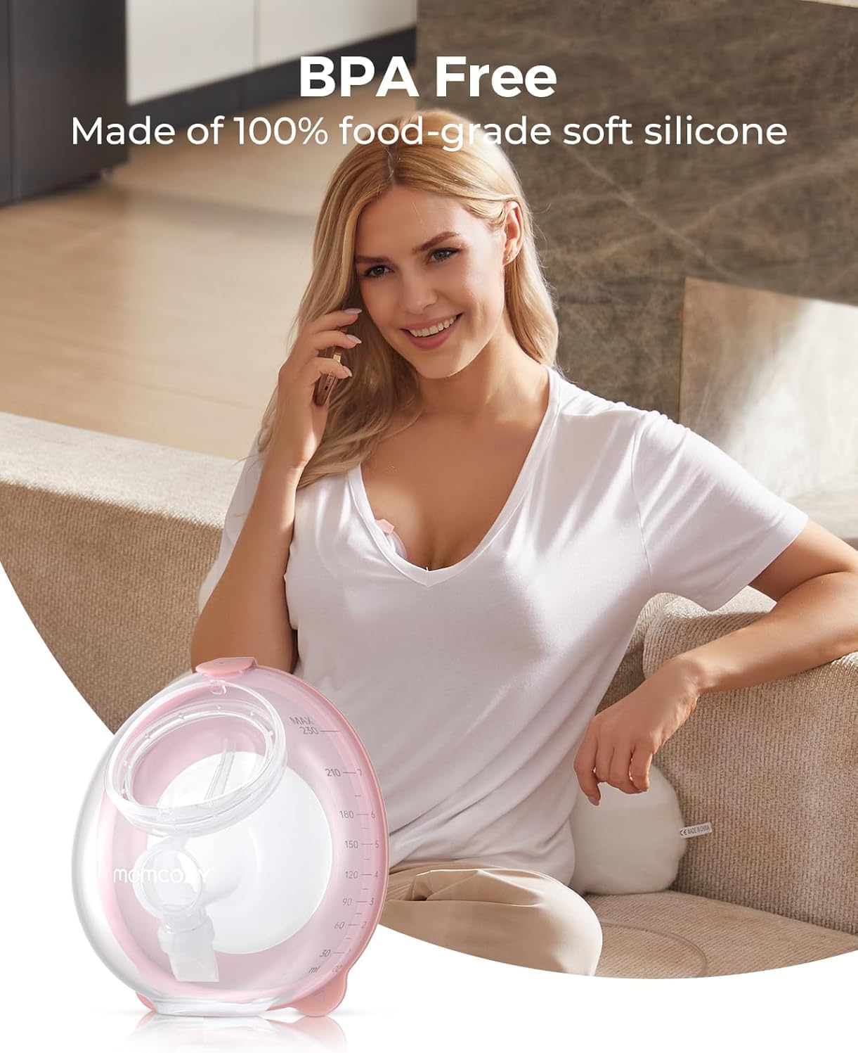 Momcozy Ricambio Pompa Latte V1 Pro/V2 Pro - Flangia 24mm - immagine 5